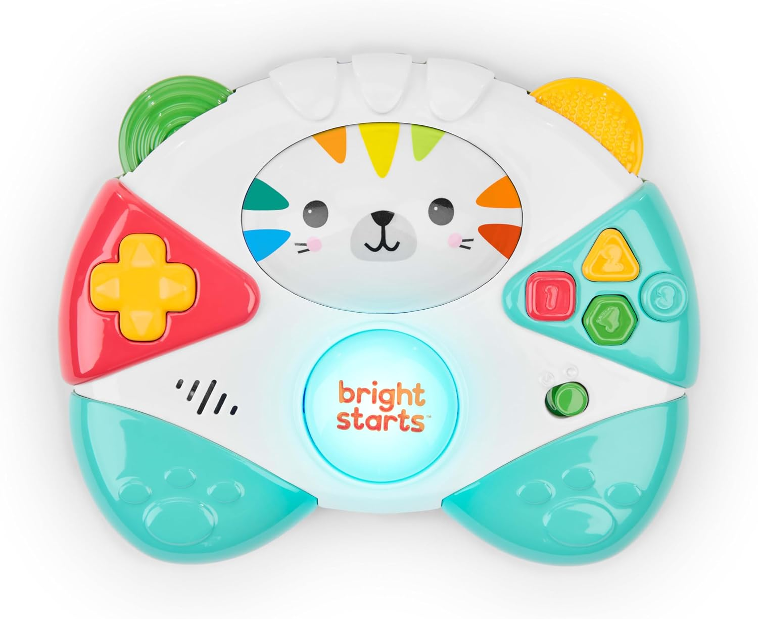Bright Starts Elephone Baby Phone Toy for Mini-Me Fun with Music and 20+ Sound Effects, 6 Months & Up