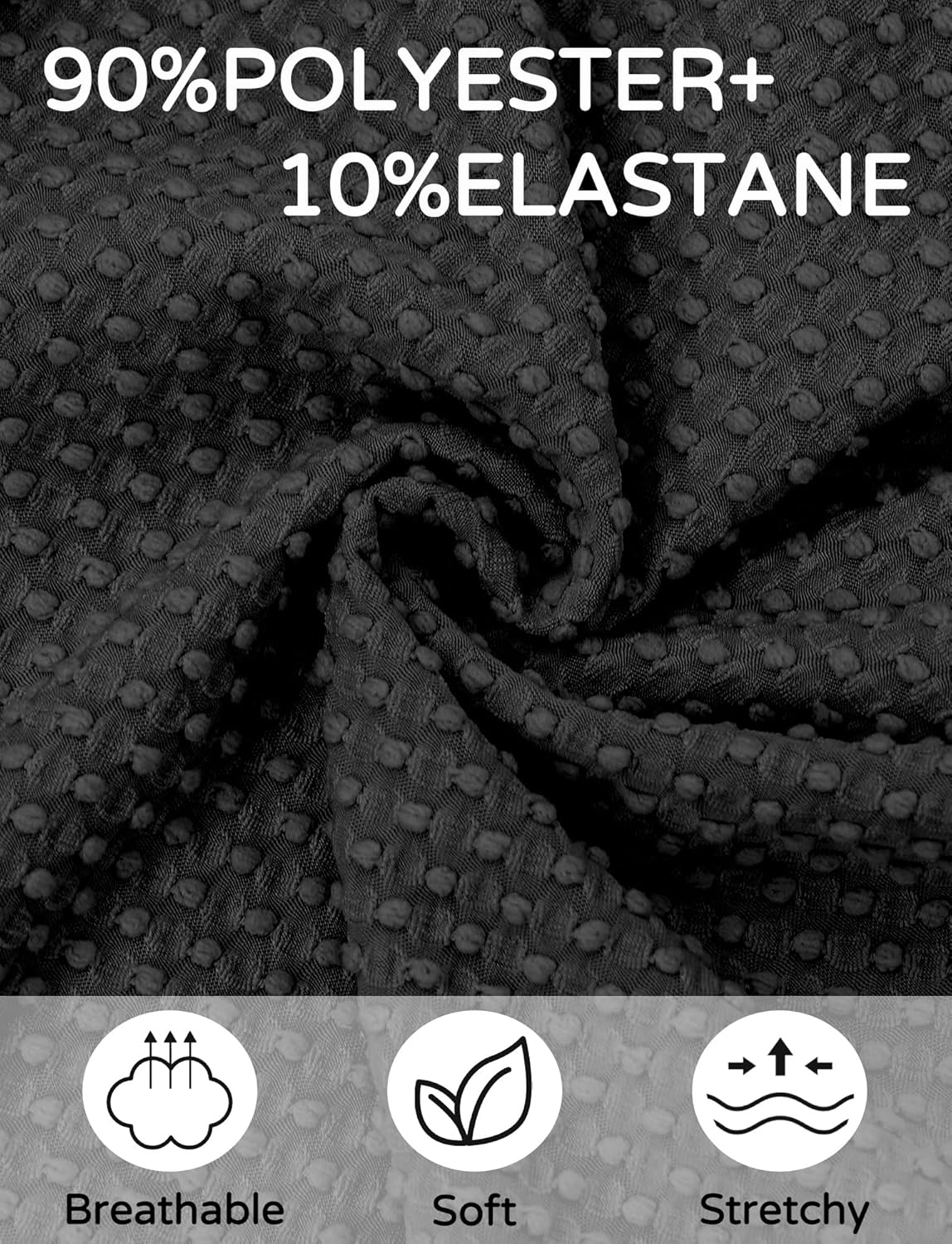 Happy Cherry Maternity Swimsuit Women'S One Piece Pregnancy Swimwear V Neck Adjustable Straps Maternity Swimwear Tie Back Maternity Swimsuit S-XL, Black, XL image number 4