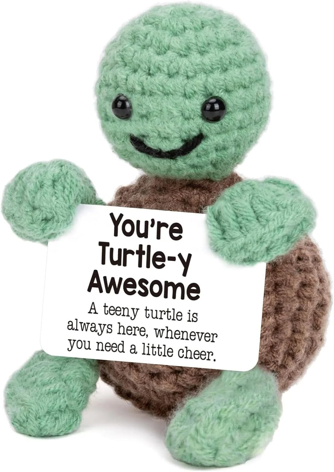 SACHPER Positive Crochet Animals & Emotional Support (Turtle-Y Awesome Friend) image number 6