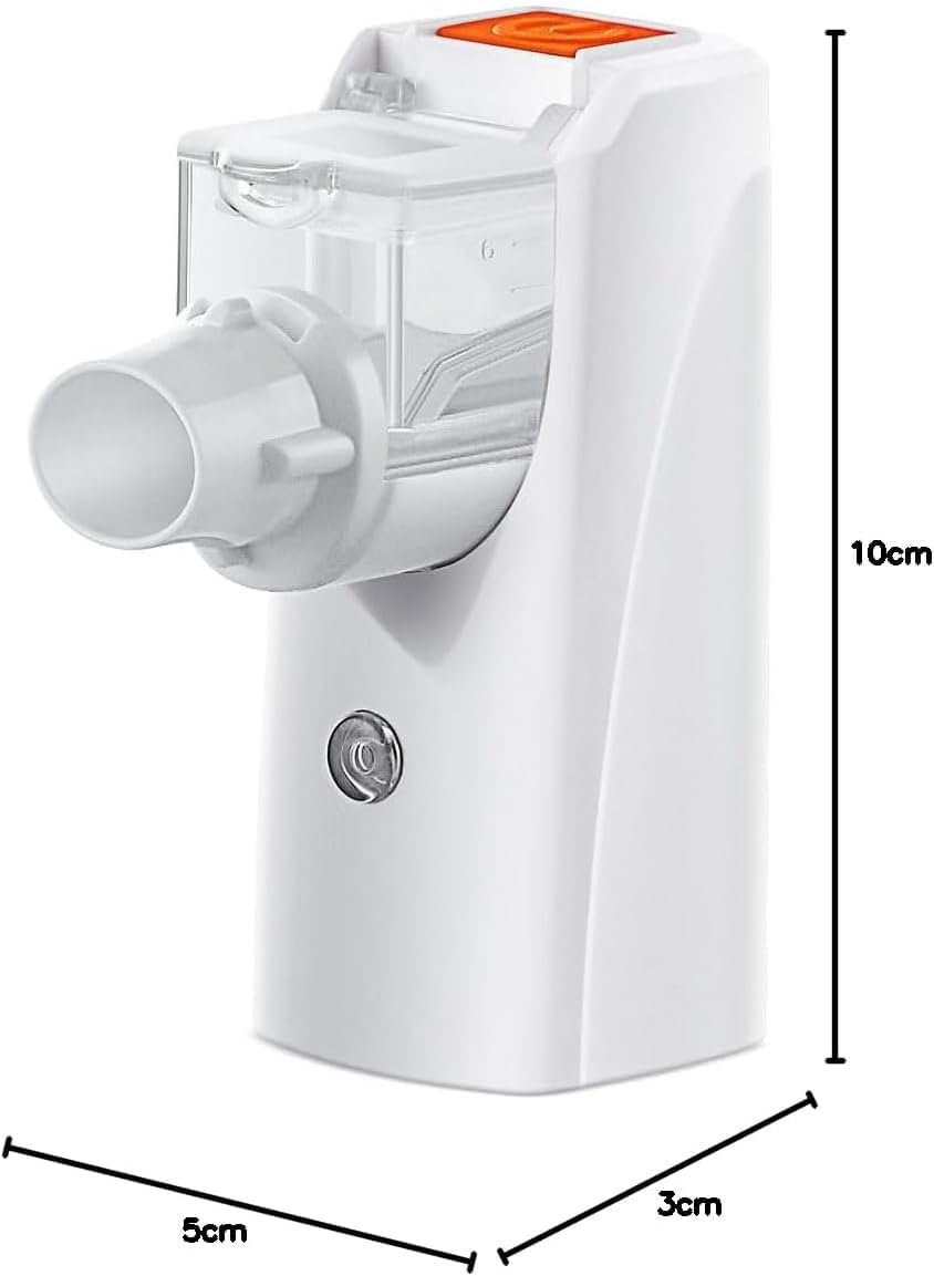 Djmed Ultrasonic Handheld Nebulizer, Mesh Nebuliser, Small, Quite image number 2
