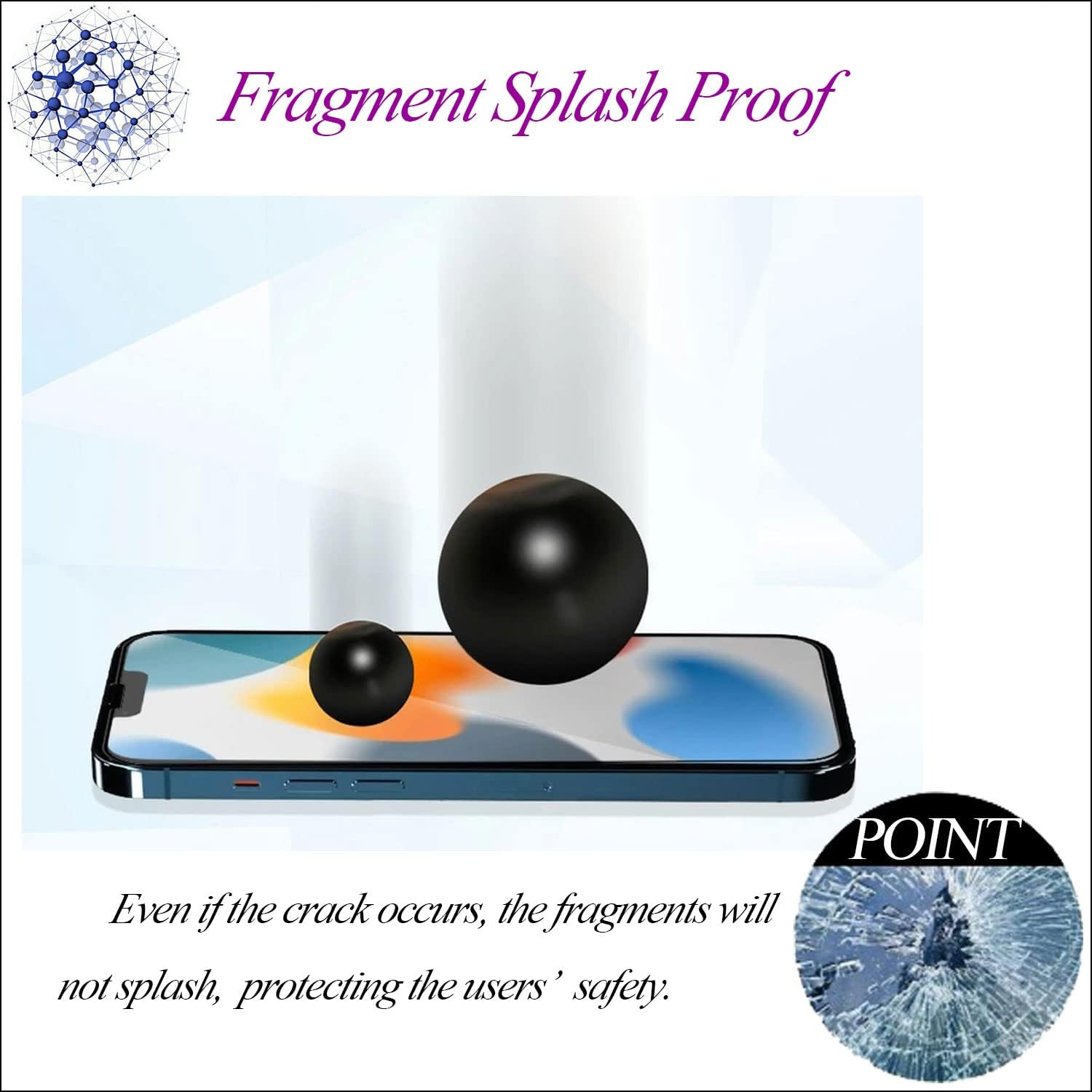 Hxeyraal (3 Pack) Designed for Oppo Reno 8T Tempered Glass Screen Protector, 0.33 Mm, Anti-Scratch, Bubble-Free for Oppo Reno 8T Screen Protector HD image number 1