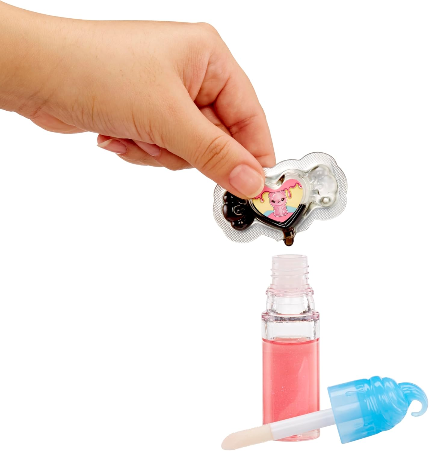 Yummiland Lip Gloss Doll Sour Sweeties - Gabi Gummybear (Solid) image number 4