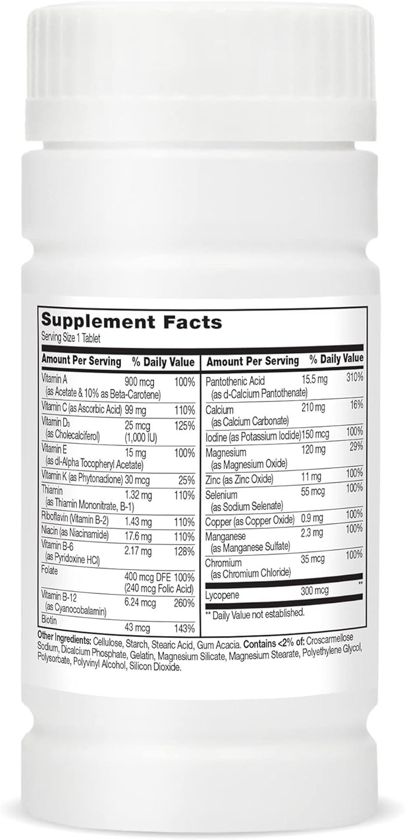 21St Century One Daily Men'S Health Tablets, 100 Count image number 3