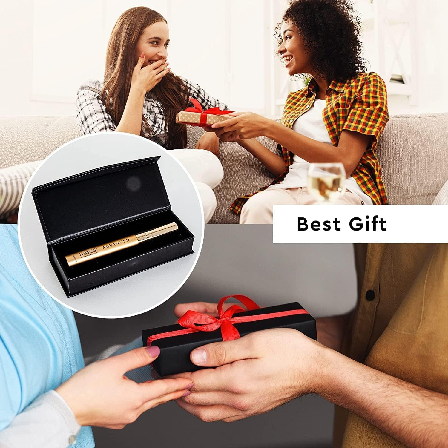 Eyelash & Eyebrow Serum - Eyelash Growth Serum to Grow Lashes - Eyelash Enhancer - Eyebrow Serum Rapid Growth - Thicker, Stronger, Healthier Lashes & Brows