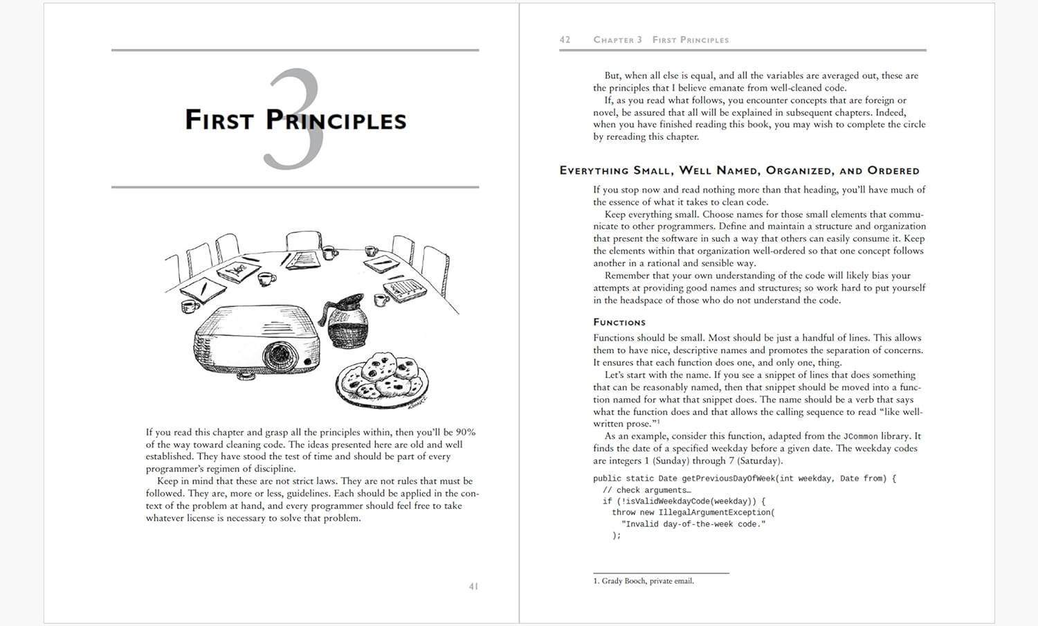 Clean Code: a Handbook of Agile Software Craftsmanship