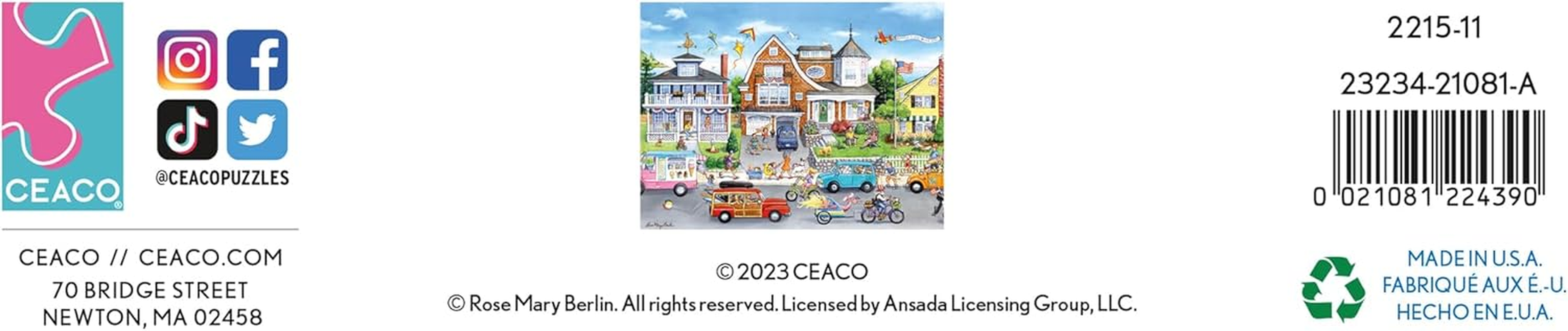 Ceaco - Summer by the Beach - 300 Piece Jigsaw Puzzle image number 6