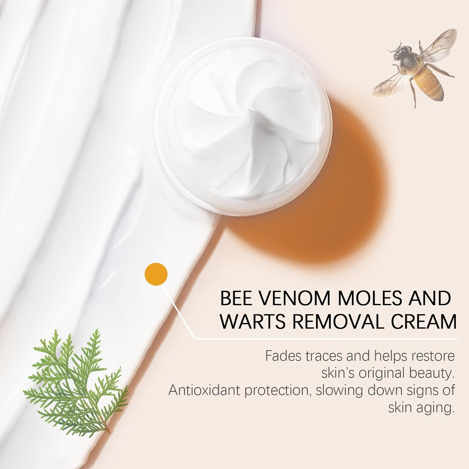 2PCS Bee Venom Repair Cream, New Bee Venom Correcting Gel,Bee Venom Wart and Tag Remover,Bee Venom Hydrating Moisturizing Cream for All Skin Types image number 1