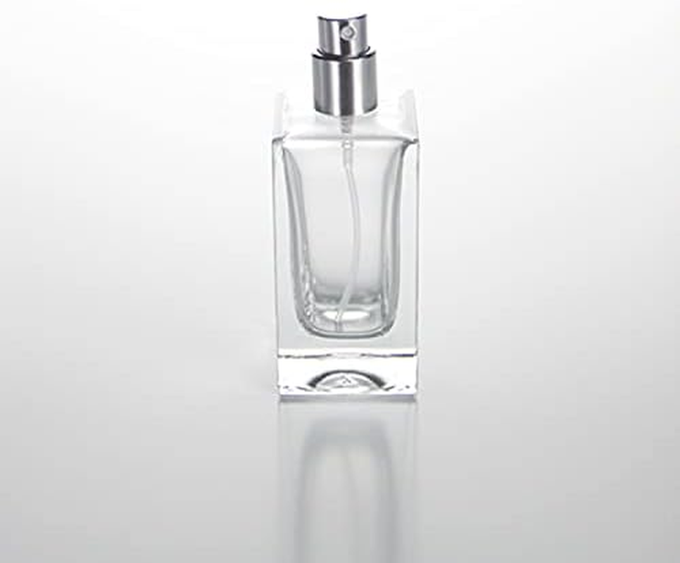 Empty Glass Perfume Spray Bottle Atomiser Wooden Cap (50Ml) image number 4