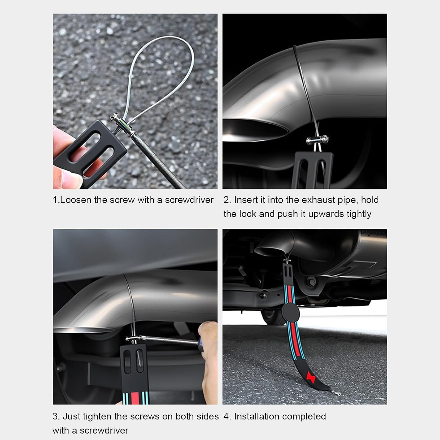 Car anti Static Grounding Strap,Anti Static Car Earth Belt Cord Safe Driving Tool, Electrostatic Strap - Vehicle Automotive Truck RV Safe Driving Road Travel Dry Climate Parking Lot Garage image number 3