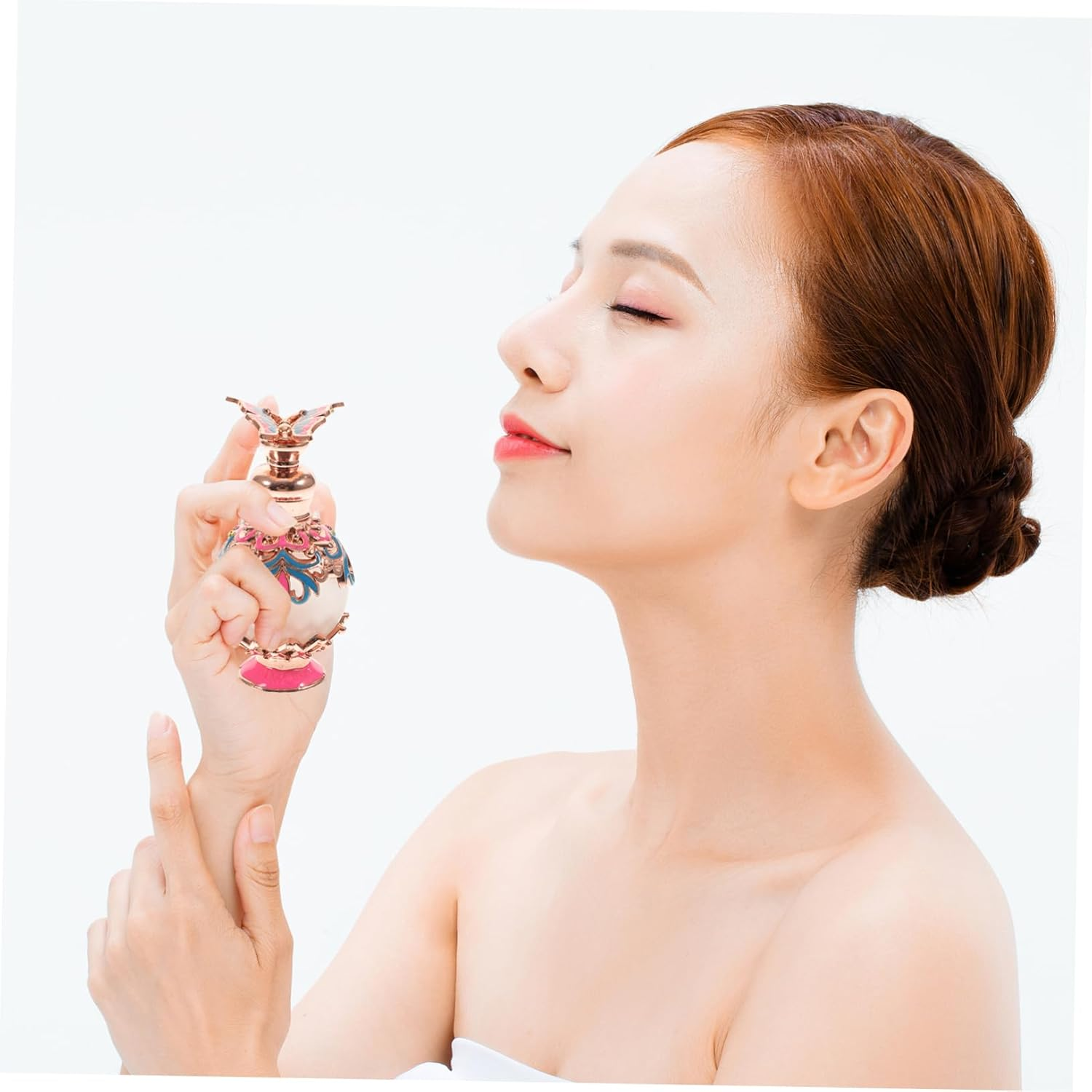 Perfume Refillable Bottle Perfume Dispenser Portable Bottle Wrapping Material Random Color image number 6