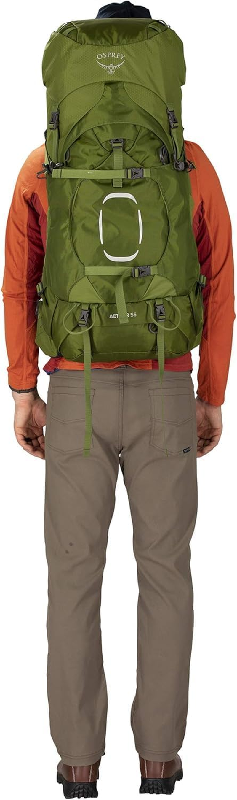 Osprey Aether 55 Men'S Backpacking Pack image number 6
