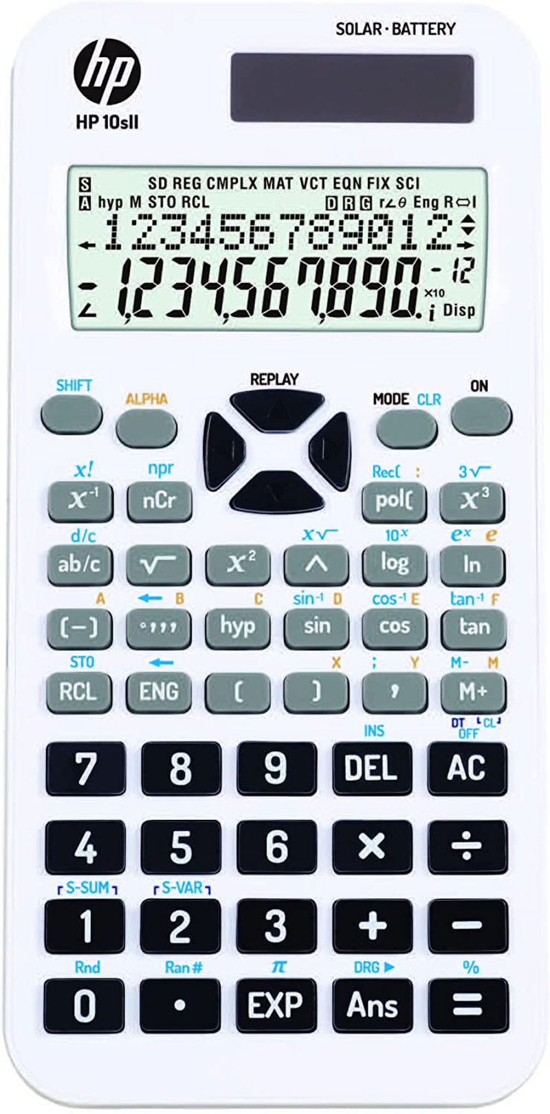 HEWLETT PACKARD HP Scientific Calculator 10Sii White HP10SII image number 1