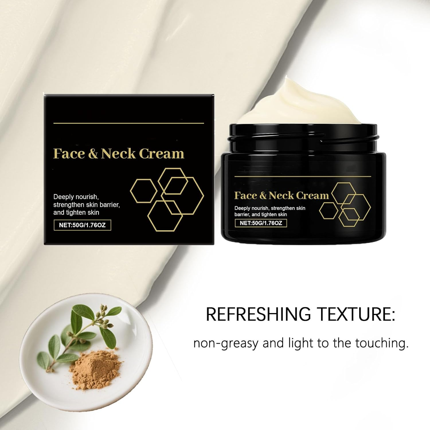 Men'S Skin Tightening Face Cream - Anti-Aging Moisturizer for Dry Skin, Reduces Wrinkles & Fine Lines, Lightweight & Non-Greasy, Soothing after Shave Lotion, Soothing Skin (2Pcs) - 2Pcs image number 4