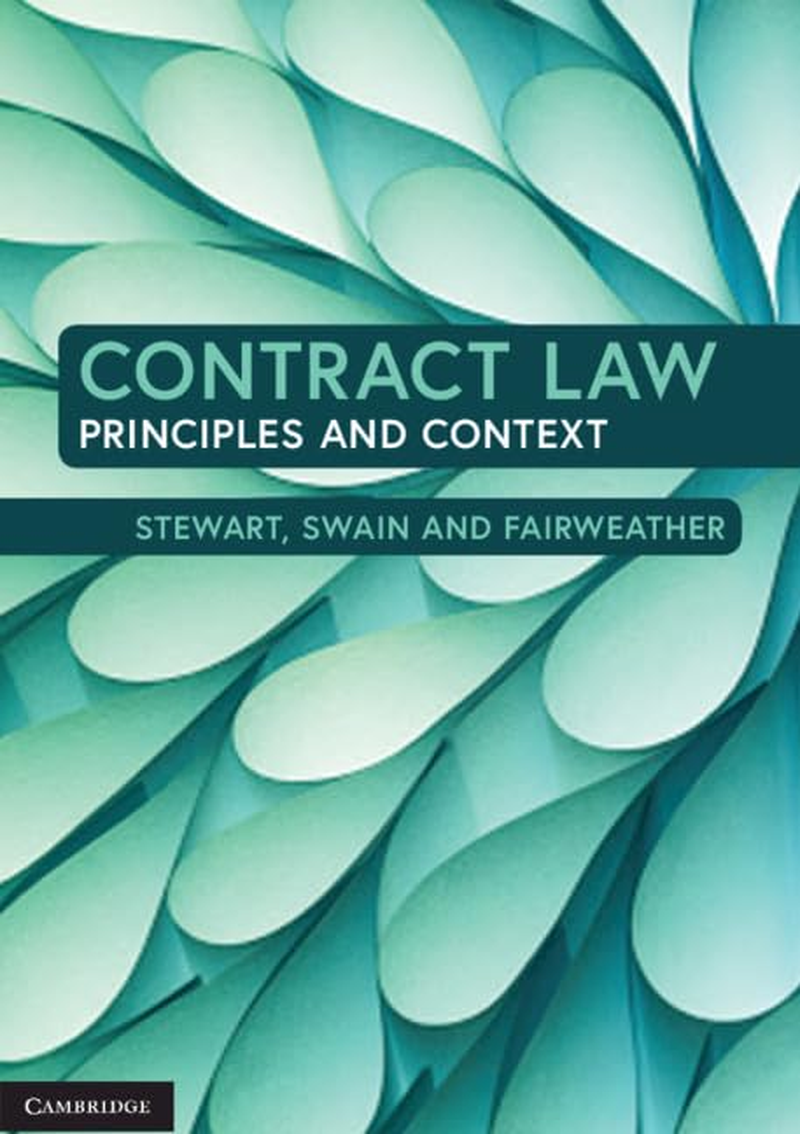 Cambridge Contract Law : Principles and Context Book - Paperback - 21 June 2019