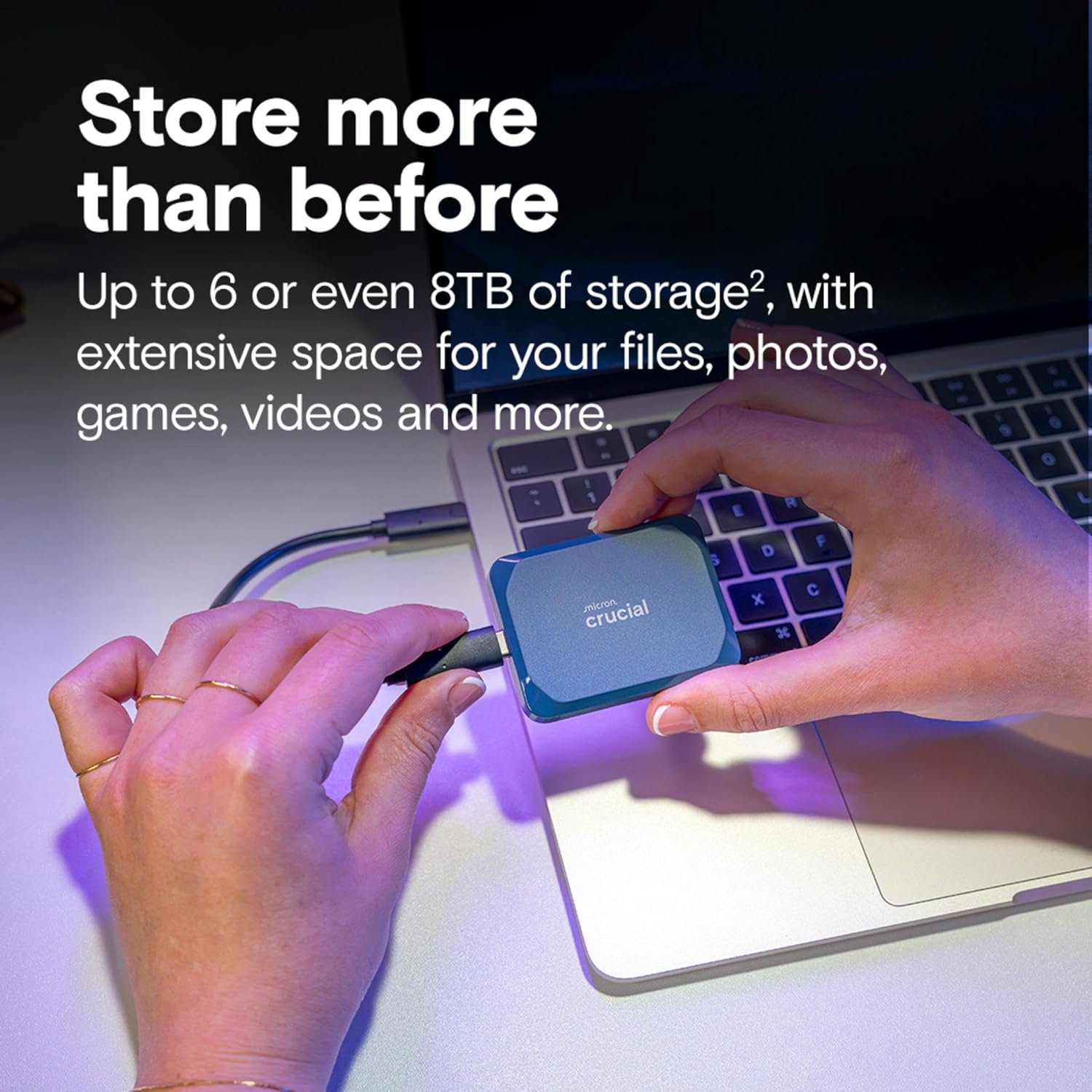 Crucial X10 4TB Portable SSD