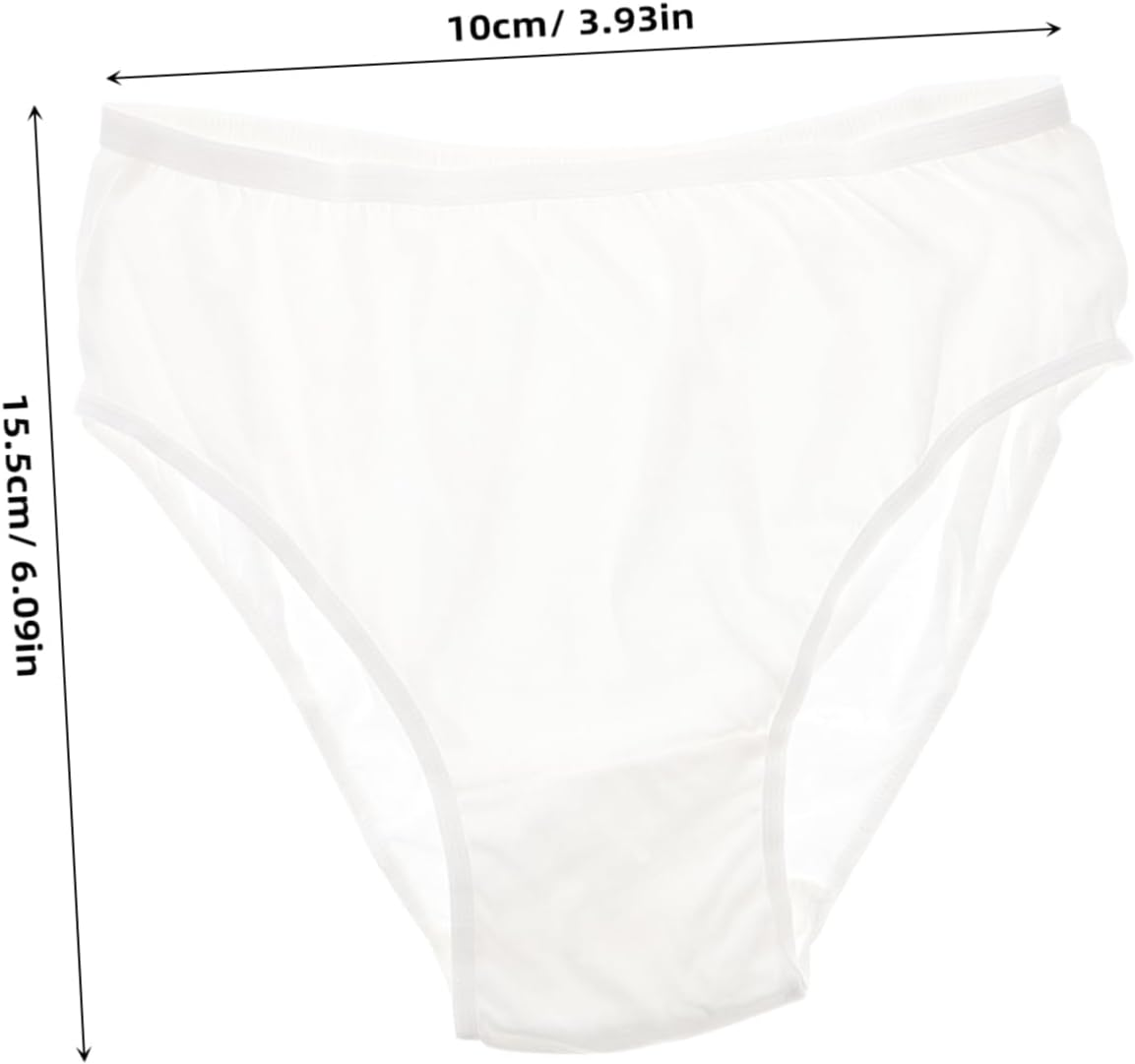 YARNOW 4Pcs Maternity Panties Postpartum Underwear for Women Breathable Cotton Briefs for Pregnancy Comfortable and Portable for Postpartum Travel and Menstruation image number 2