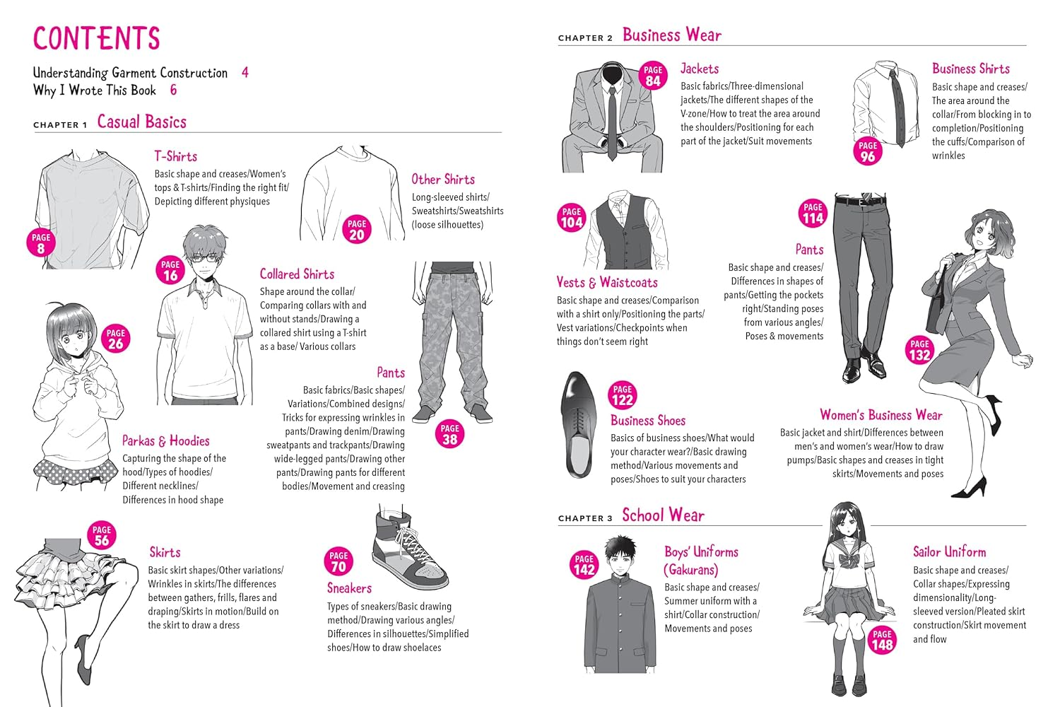 The Ultimate Guide to Manga Fashion: Learn to Draw Realistic Clothing from Streetwear to High Fashion image number 3