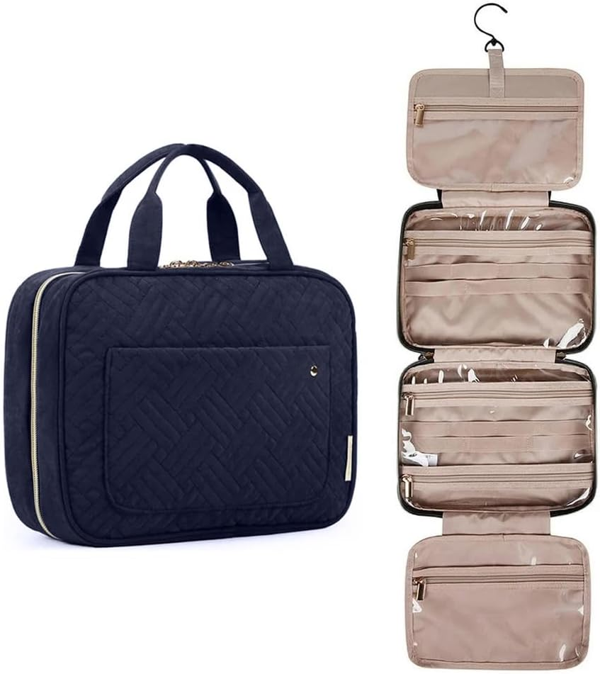 Large Hanging Hook Toiletry Bag Waterproof Travel Makeup Cosmetic Organizer Case