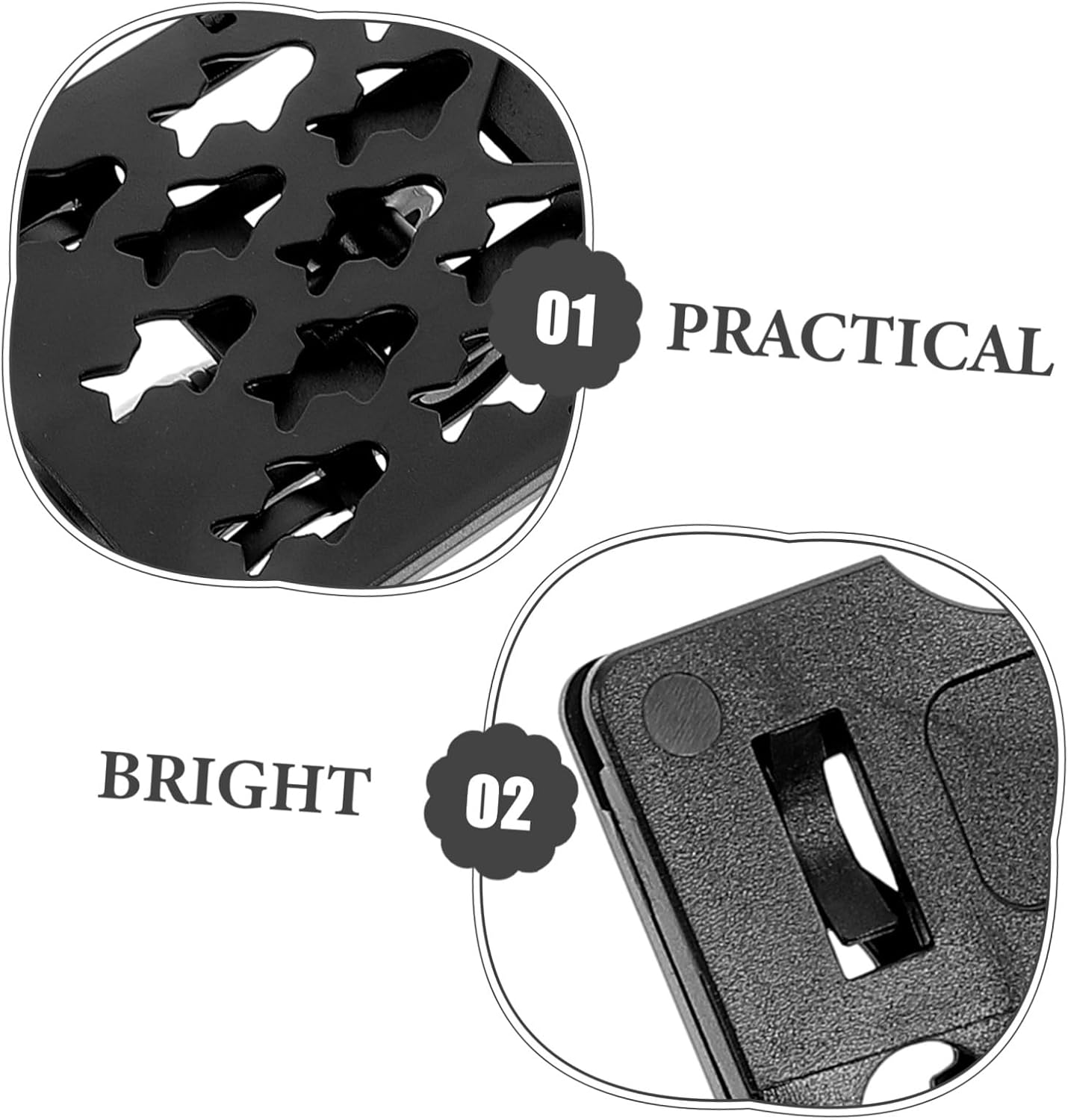 GANAZONO Telescopic Parking Card Holder Rod for Garage Vehicle Parking Toll Swiping Stick with Automatic Extension Secure Plastic Construction Reliable Contactless Payment Aid image number 5