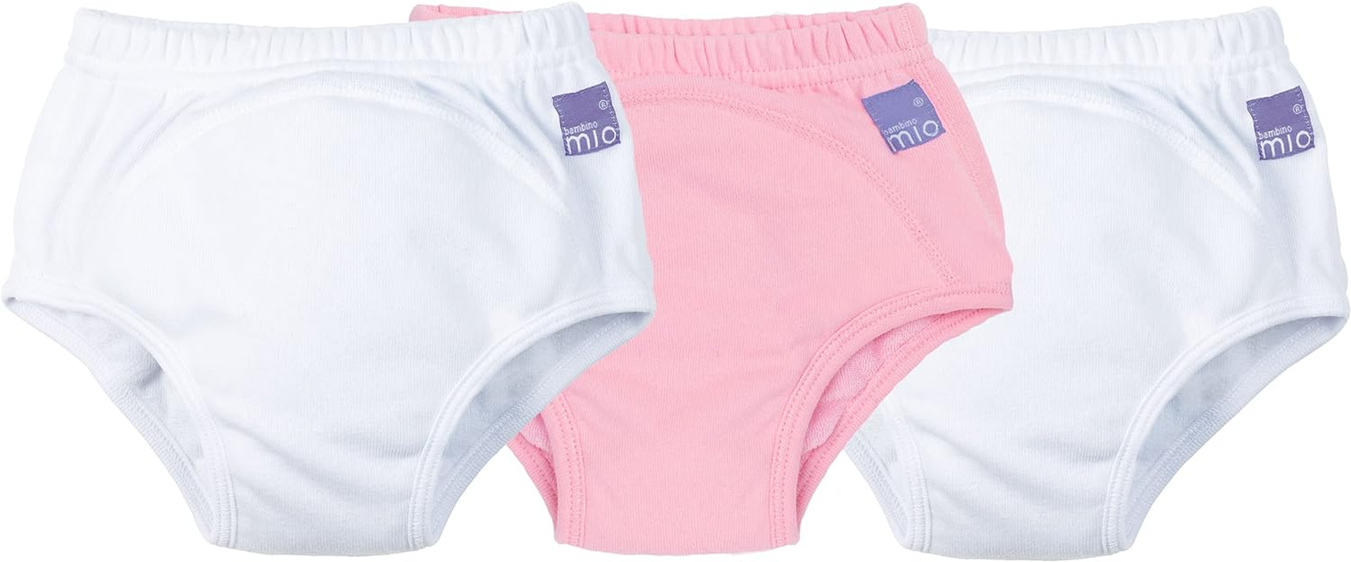 Bambino Mio, Potty Training Pants, Light Pink, 18-24 Months, 3 Pack - 2-3 Years, Blue image number 5