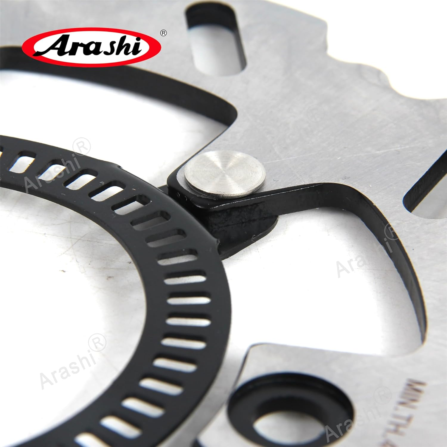 Arashi Front Rear Brake Discs Rotors for Kawasaki Ninja 400 EX400 2018-2024 ABS Include, Z400 2018-2024, Motorcycle Replacement Accessories Parts image number 5