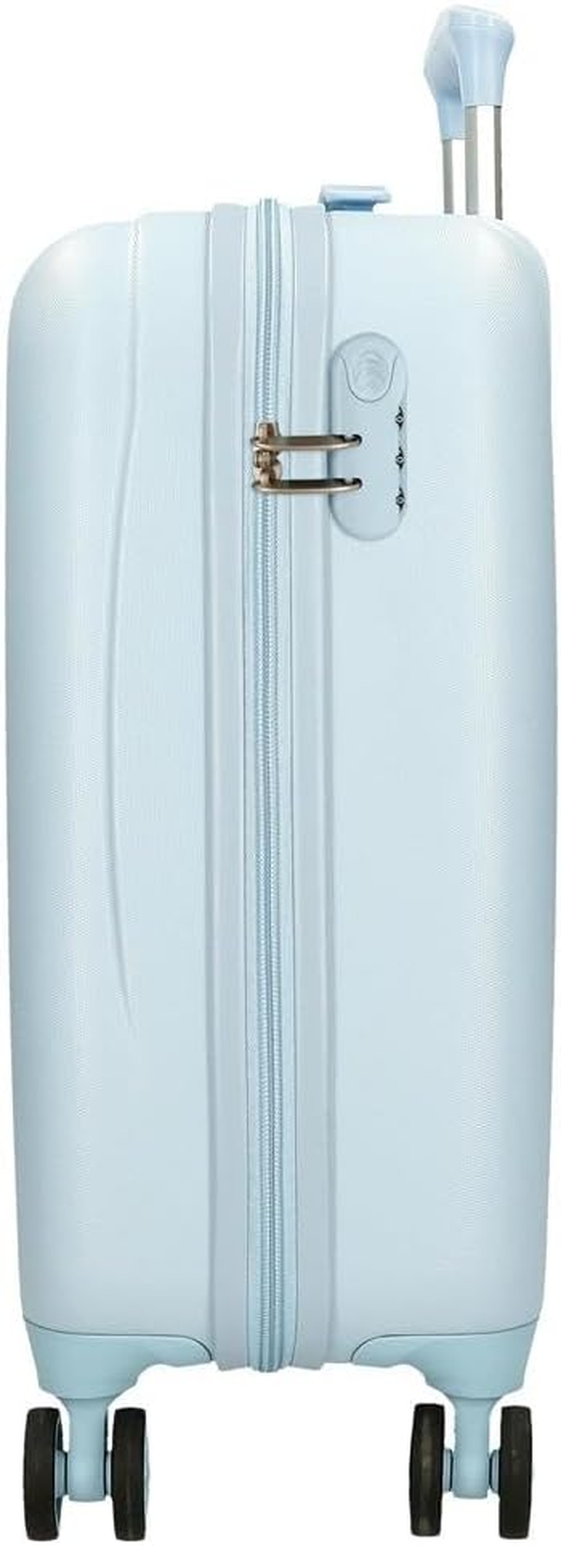 Joumma Disney Mickey Road Trip Cabin Suitcase Blue 33X50X20Cm Hard ABS Combination Lock Side 28.4L 2Kg 4 Wheels Double Luggage Hand Luggage, Blue, Cabin Suitcase, Blue, Cabin Suitcase