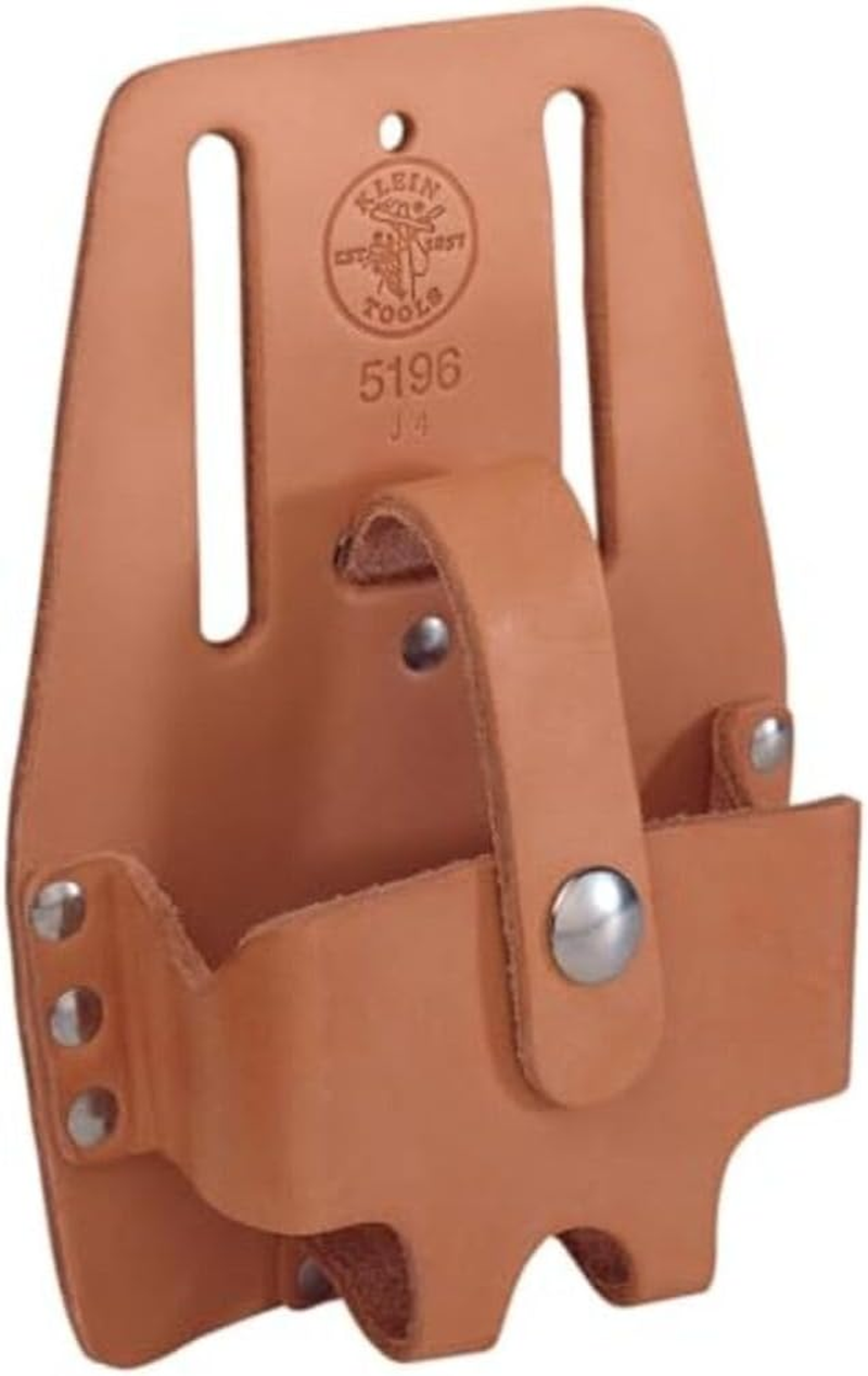 Klein Tools 5195 Tape Measure Holder, Leather, Medium image number 1