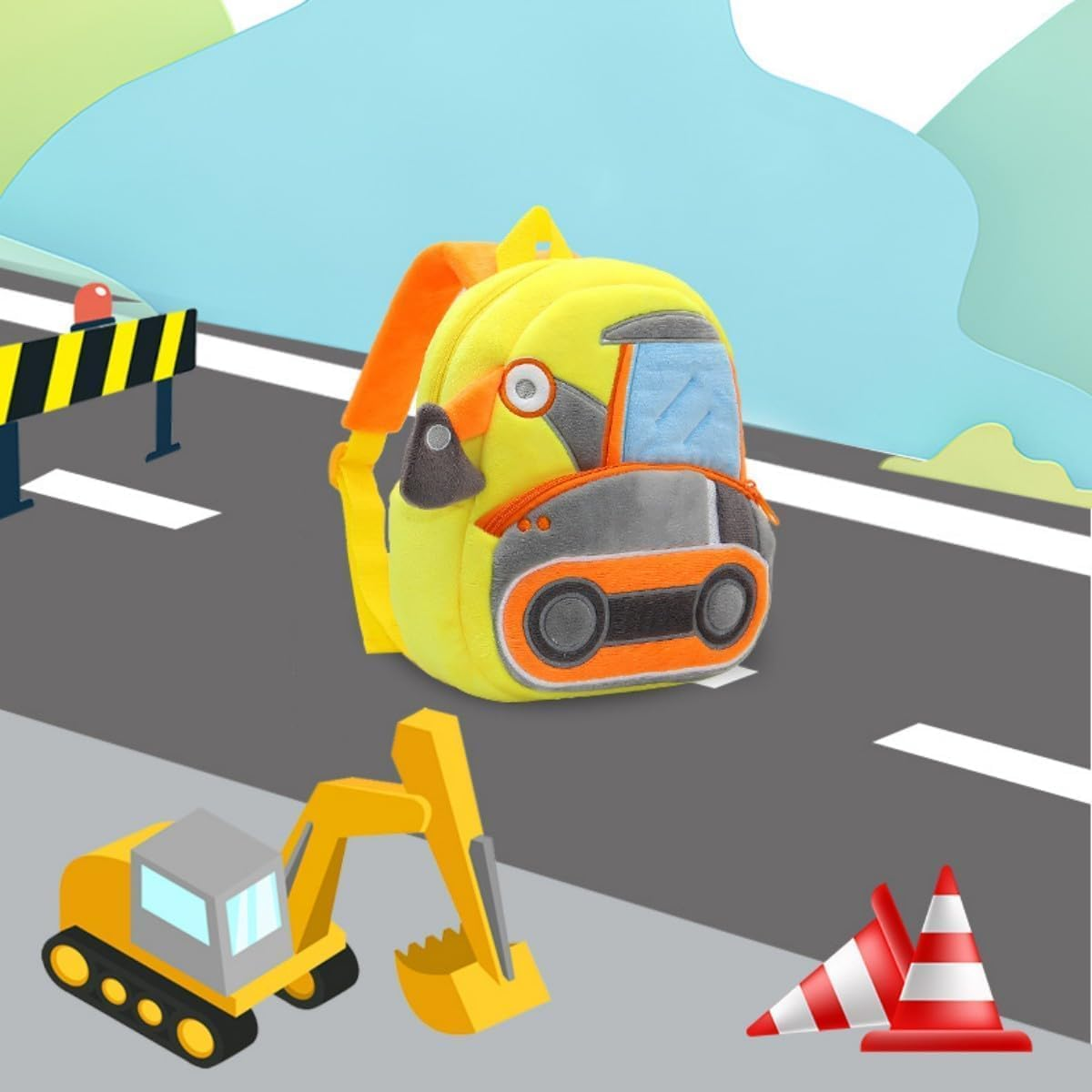 Toddler Kids Backpacks Cute Plush Animal Backpack,Mini School Bag for Kids Age 2-6 Years image number 1