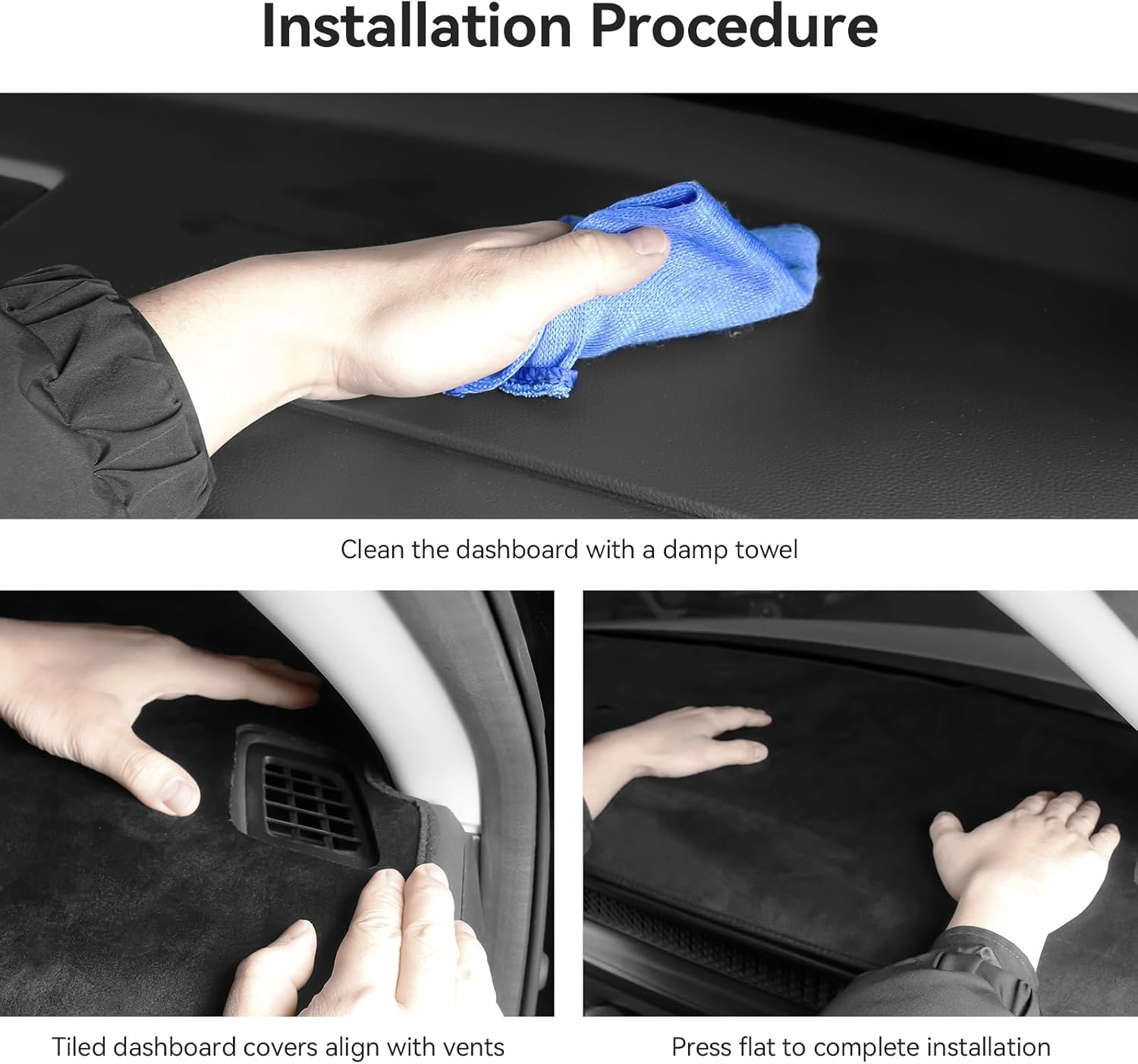 Bercicci Dash Cover for Honda CRV 2016 2015 2014 2013 2012 Accessories Flannel Dashboard Cover Dash Mat Center Console Cover Sunshield Protector Pad image number 3