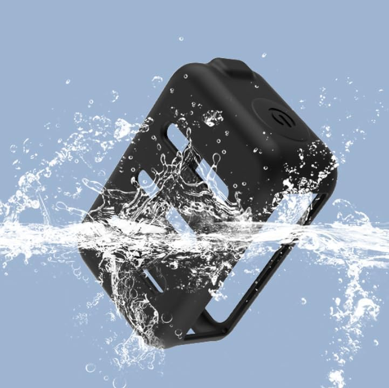 Zlit Silicone Cover for DJI Osmo Nano,Scratch Resistant Protective Cover Case Sleeve for Osmo Nano Action Camera (Black) image number 4