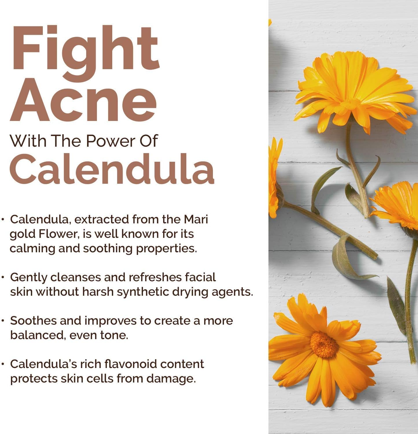 Richfeel Calendula Soap for Acne, 75G image number 1