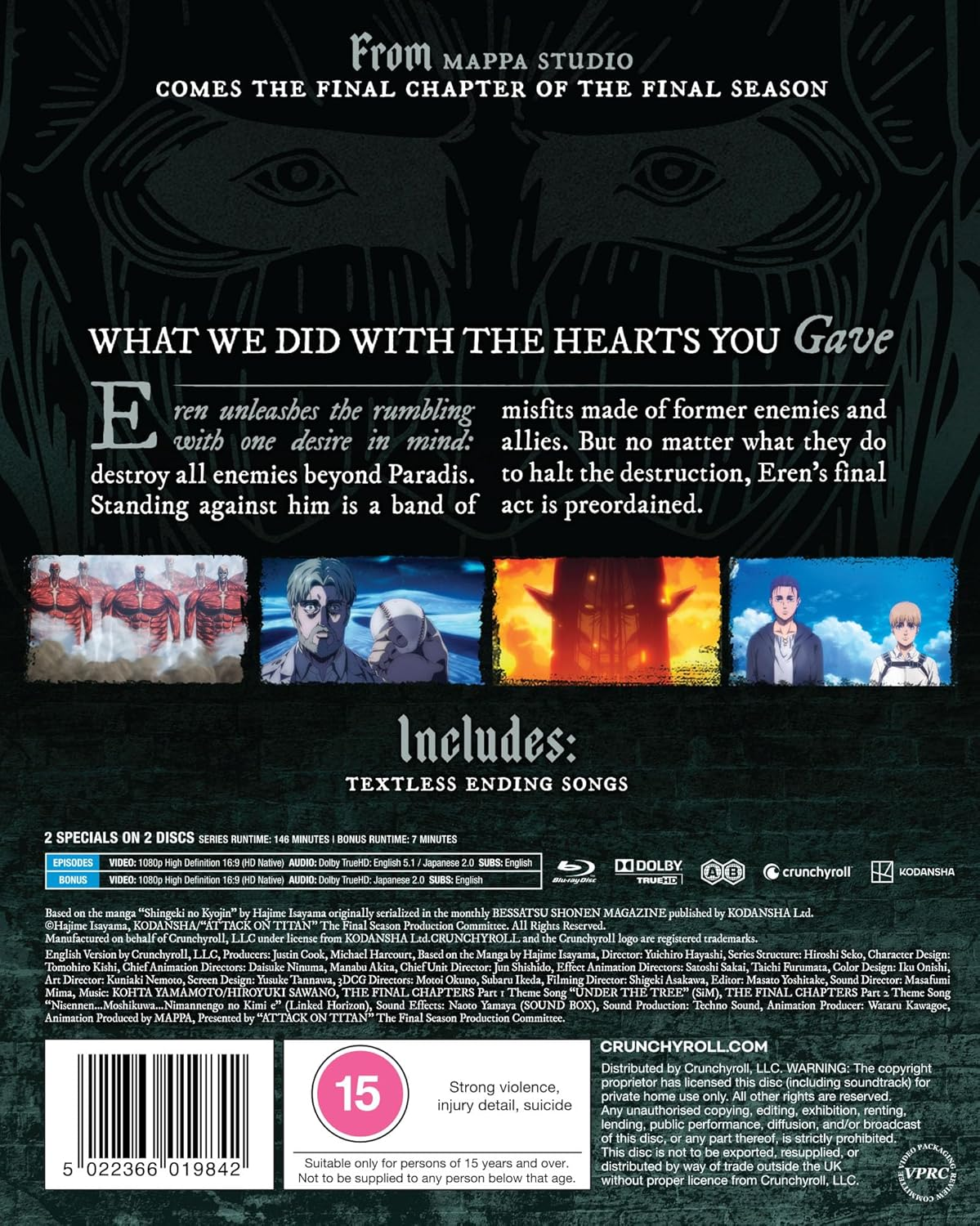 Attack on Titan: the Final Season - the Final Chapters image number 1