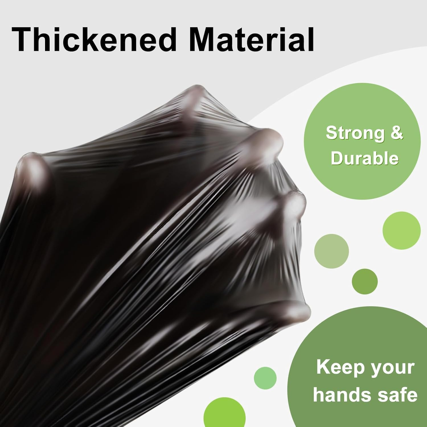 Dog Poop Bags, 400 Counts 20 Rolls Unscented Poop Pet Waste Bags, Leak Proof and Extra Thick Waste Bags Refill Rolls for Small Medium Large Dogs and Cats