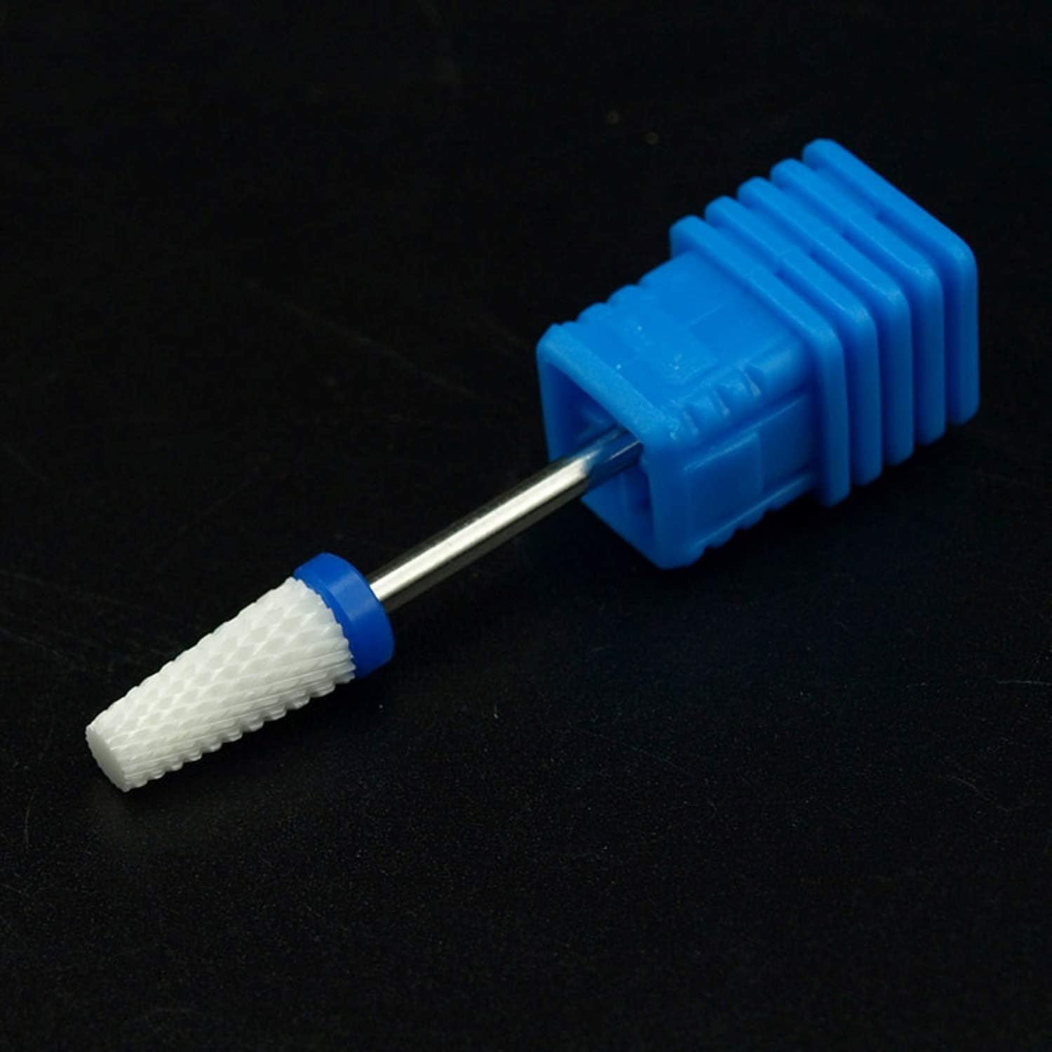 Natury Nails Ceramic Nail Cutter Manicure Pedicure Nail Polish Acrylic Nails Gel Nail Cutter File Blue Medium Grit