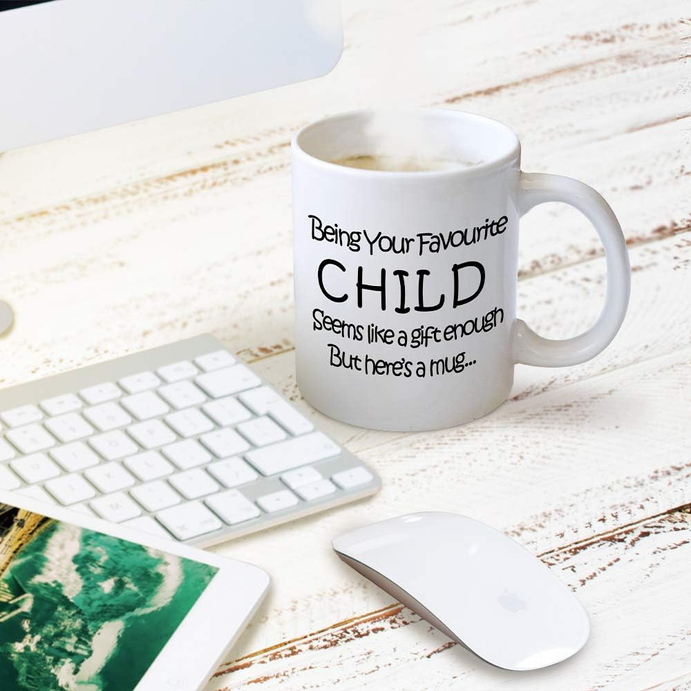 Fatbaby My Favorite Child Give Me This Funny Coffee Mug, Birthday Gifts for Mom, Dad,Parents,Mothers Day Fathers Day Gag Gifts from Daughter,Son11Oz image number 6