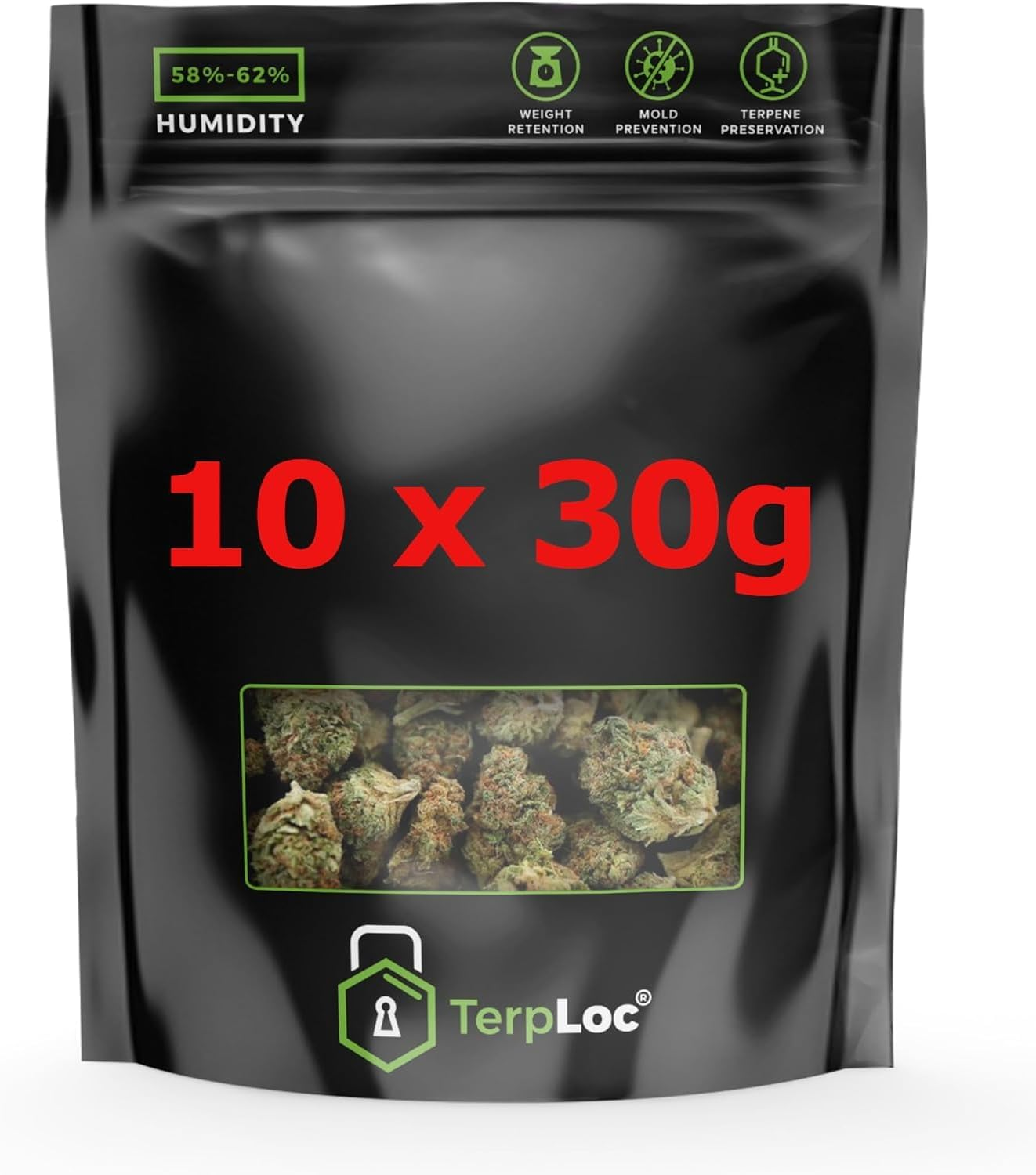 10 X 30 G Grove Bags Terploc Reusable Storage Bags, 1 Pound, Oxygen and Moisture Regulating, Odourless, Anti-Static, Uv-Resistant image number 4