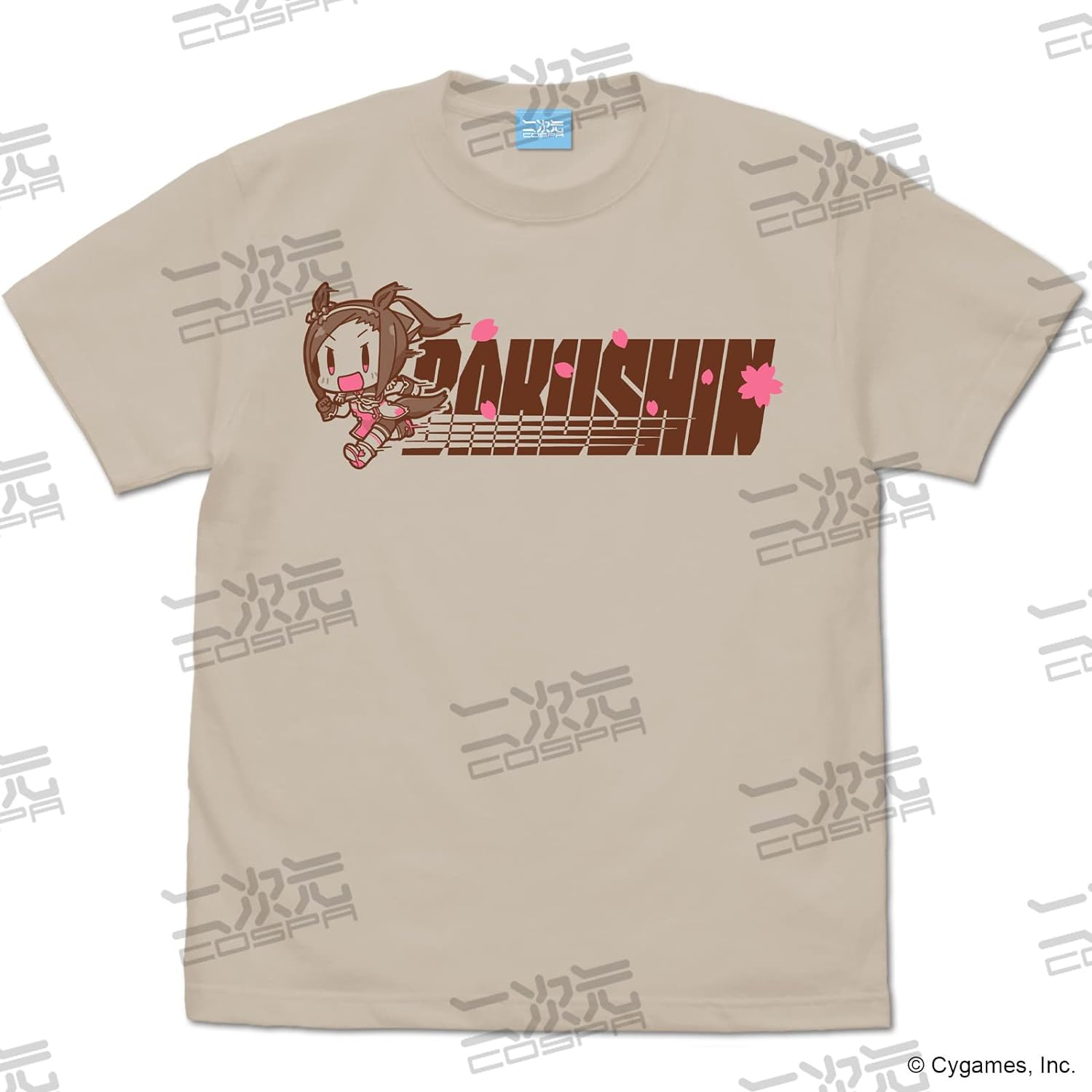 Cospa Sakura Baksino Bakushin T-Shirt Medium Cotton