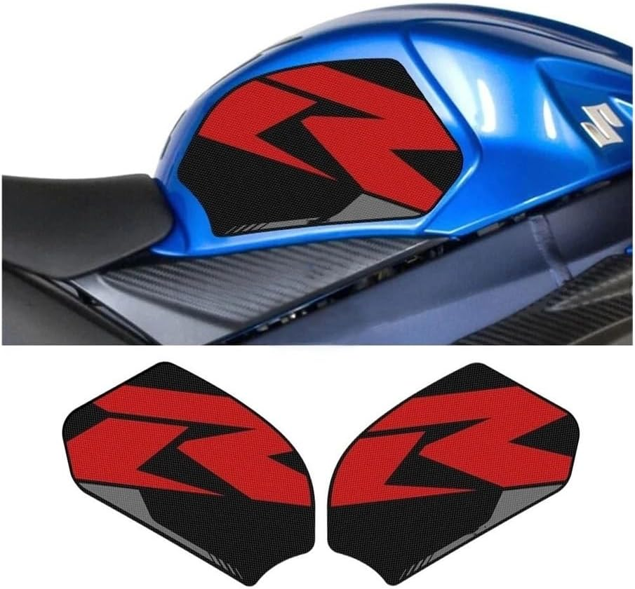 Motorcycle Tank Pad Sticker Motorcycle Side Tank Pad Protection Knee Grip Anti-Slip for GSXR600 GSXR750 GSX-R 600 750 2011-2016 Accessories - White image number 3