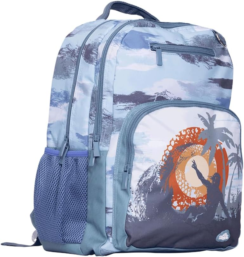 Kids Backpack | Big Kids Backpack - Island Vides Surfing | Kids School Bag | Austrailia'S Favourite Schoolbag image number 3