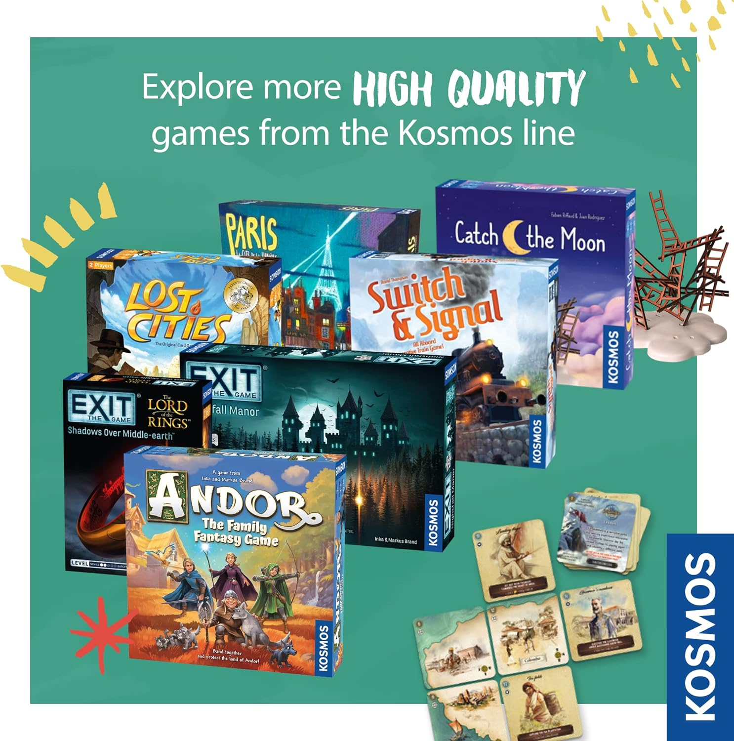 Lost Cities Card Game image number 6