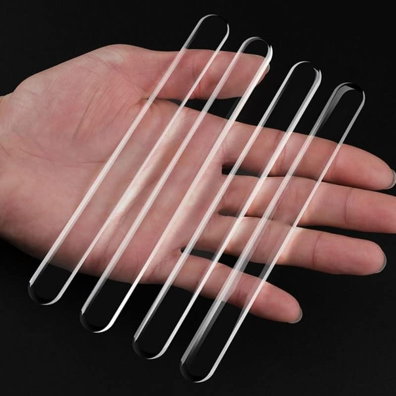 AIMALL 8PCS Car Door Handle Scratch Protector Clear Anti-Collision Strip Sticker Accessories, Durable Anti-Collision Strips Stickers for Various Car Models image number 1