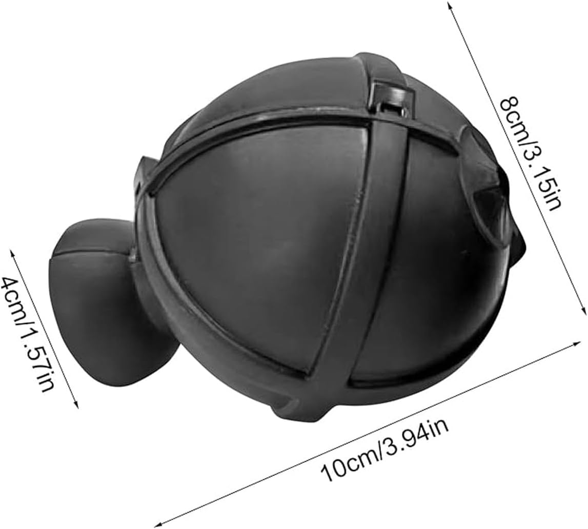 EOMECUIGAO Air Layering Pods 10 PCS Reusable Clear Plant Rooting Grafting Boxes for Fast Propagation for Home Yard Backyard Farm Patio（Black）