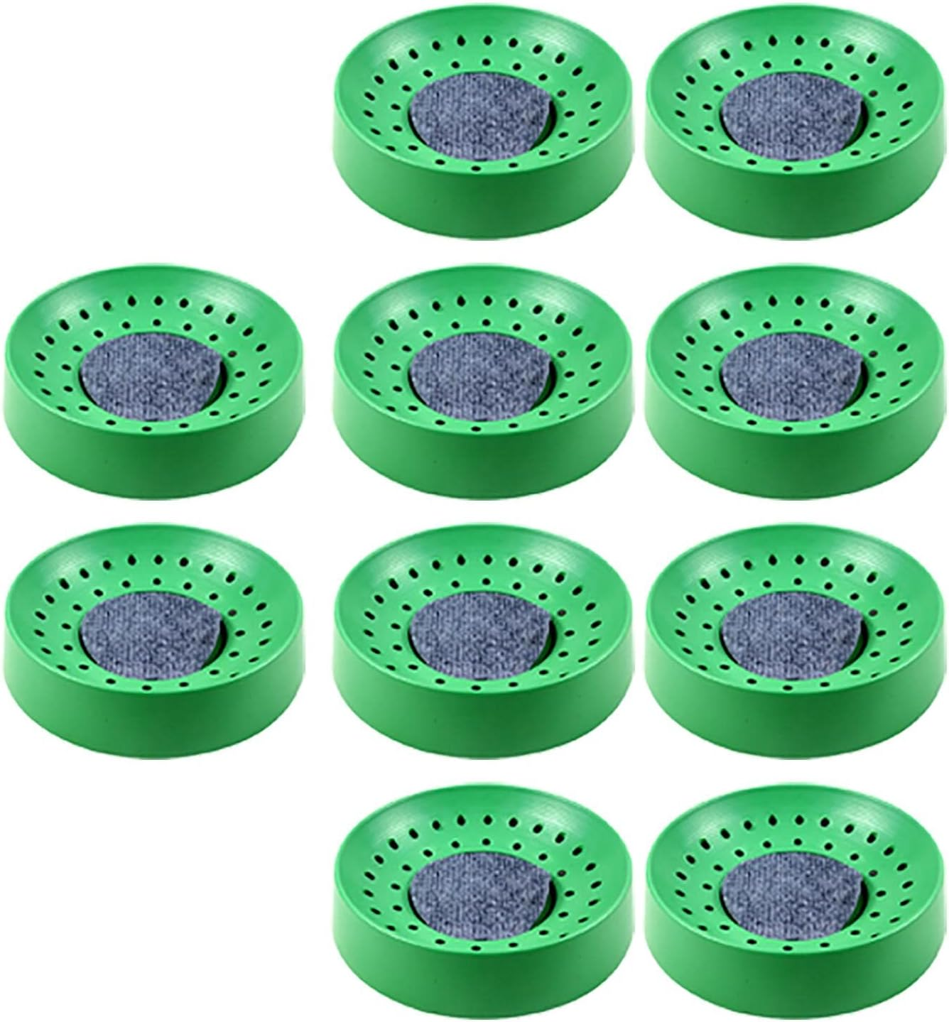 10X Plastic Pigeon Nest with Mat Nesting Bowl Pigeon Den for Quails image number 4