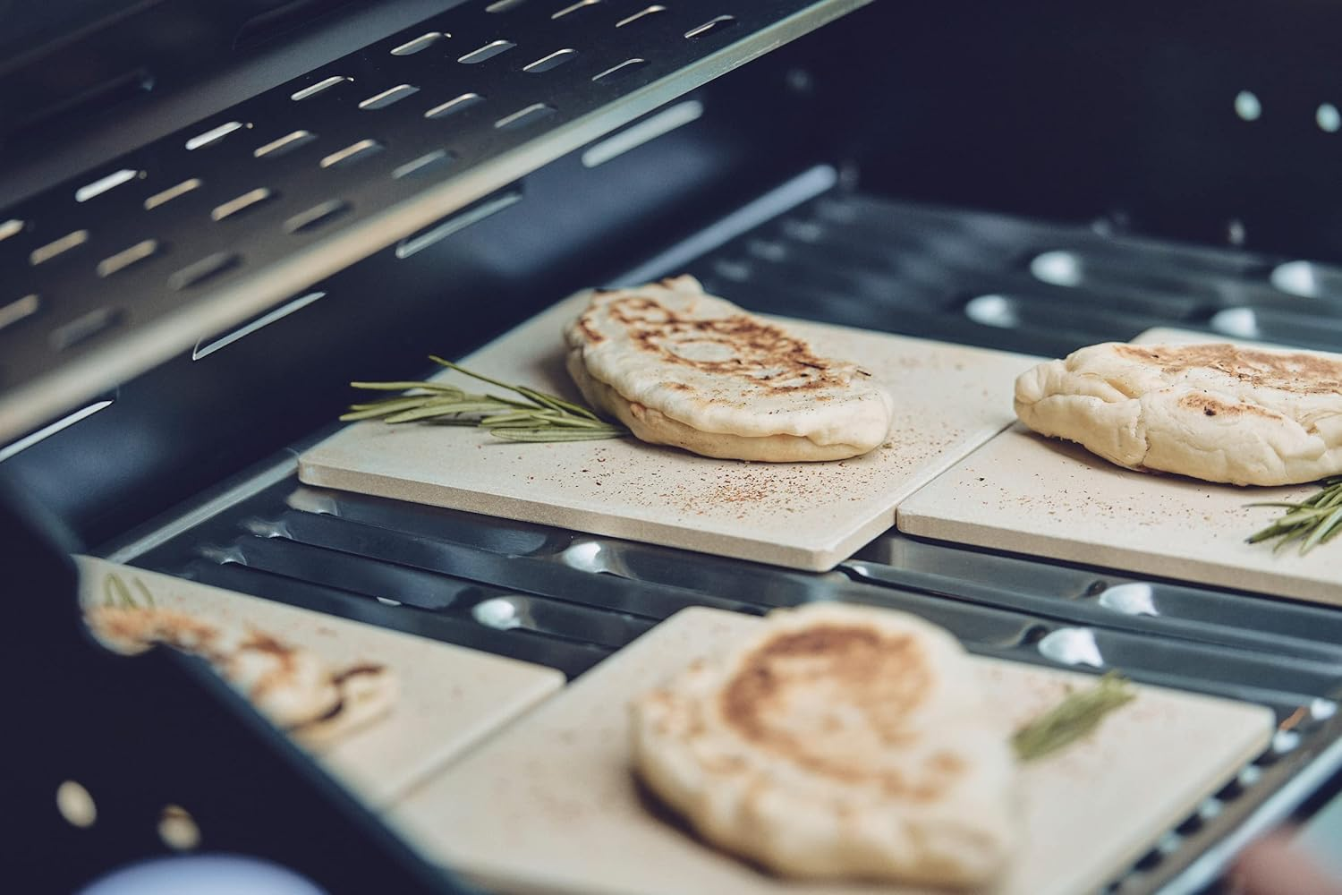 Enders 8811 Cordierite Mini, Set of 4 Pizza Stone, Beige image number 2