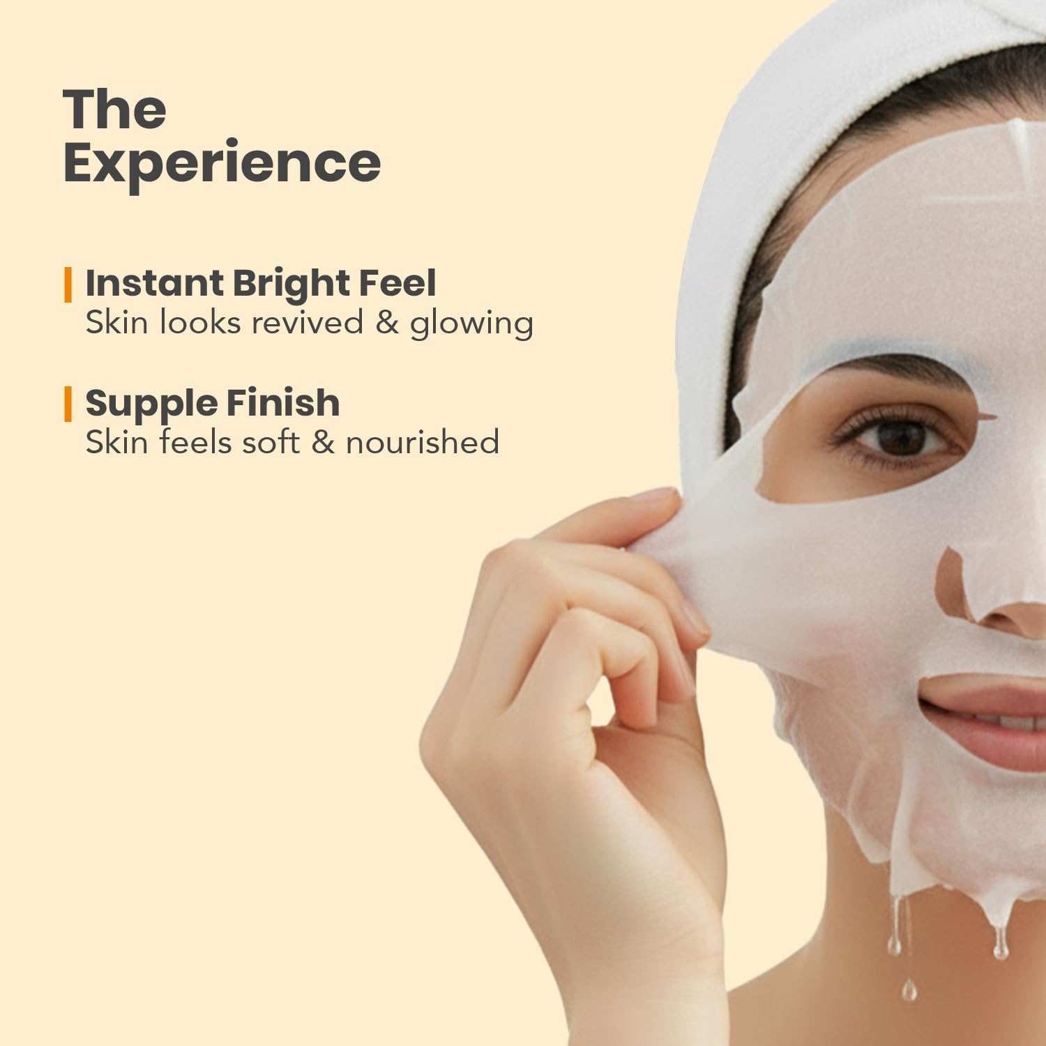 O3+ Facialist Vitamin C Cellulose Sheet Mask for Pigmentation and Uneven Skin (30G) image number 4