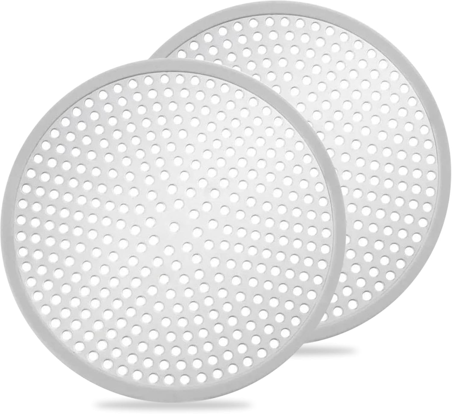 2 Pcs Drain Hair Catchers, Hair Drain Cover for Shower Bath with Suction Cup, Easy to Install for Family Use Hotels Pet Grooming Stations, Prevents Clogs image number 1