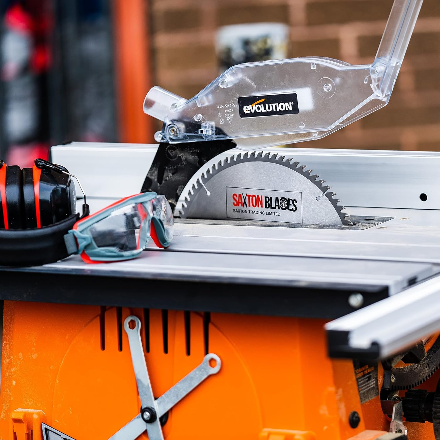 SAXTON BLADES Saw Blade, 255Mm X 80T X 25.4Mm Bore, TCT Circular Wood Mitre, Compatible with Evolution Rage Saws image number 2