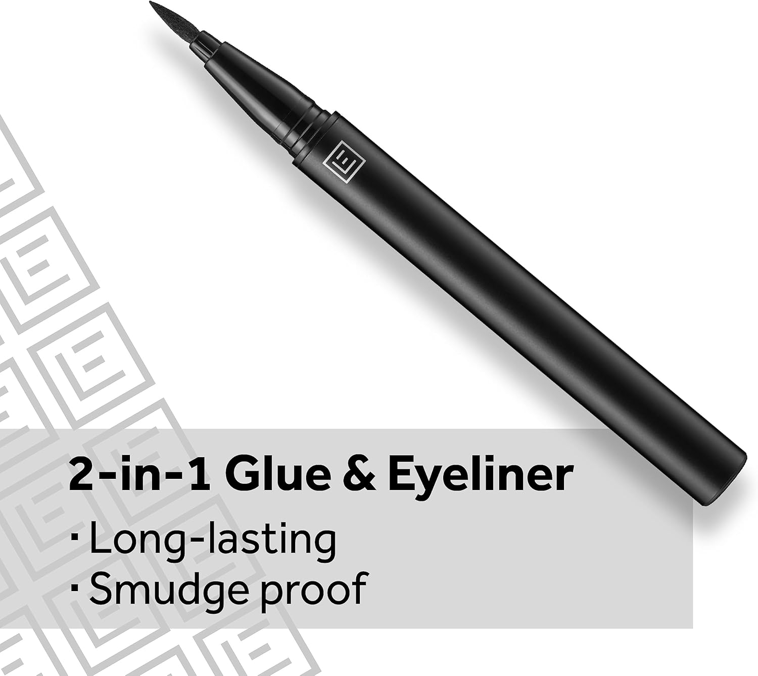 Eylure Line & Lash, 2-In-1 Adhesive Eyeliner, Black, 0.7Ml image number 4