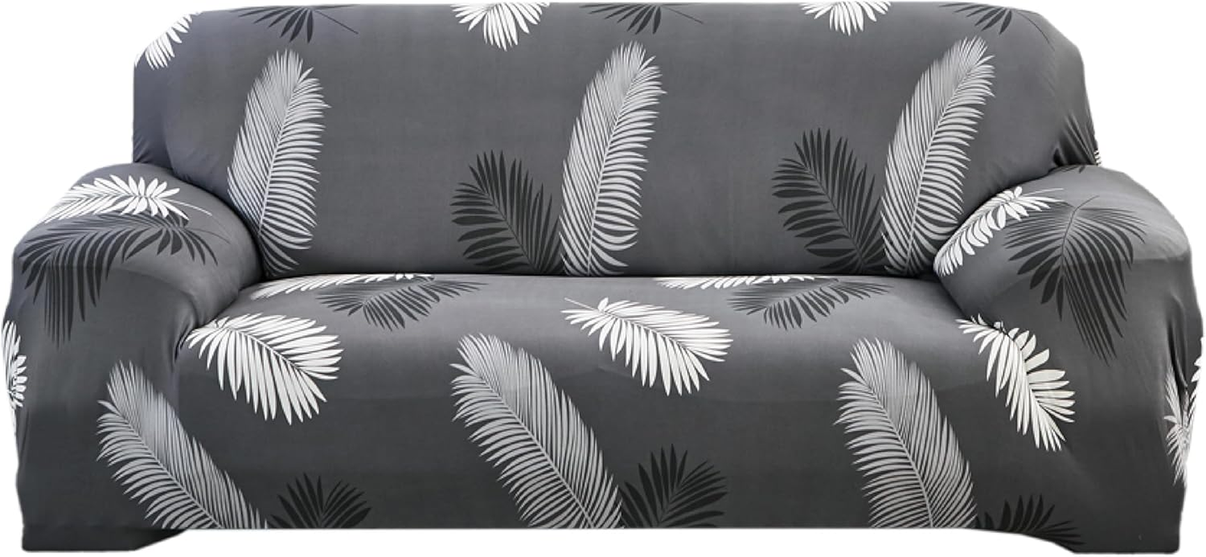 Hyper Cover Stretchable Sofa Cover (Nostalgic Cube, 2 Seater) - 3 Seater Couch Cover with Patterns, L Shape Lounge Protector, Durable & Stylish Furniture Covers