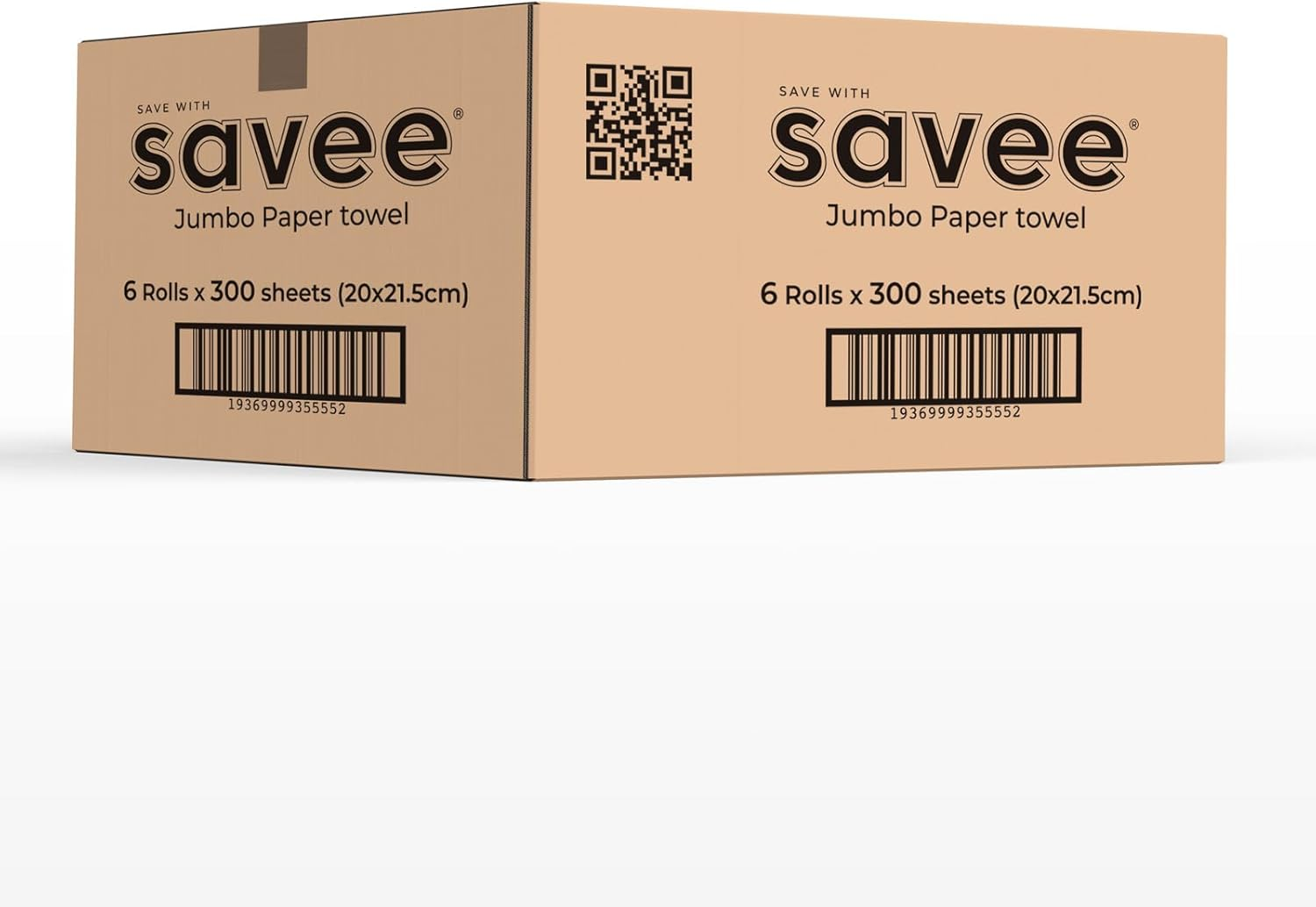 Savee Jumbo Paper Towel (6 Rolls X 300 Sheets) image number 4